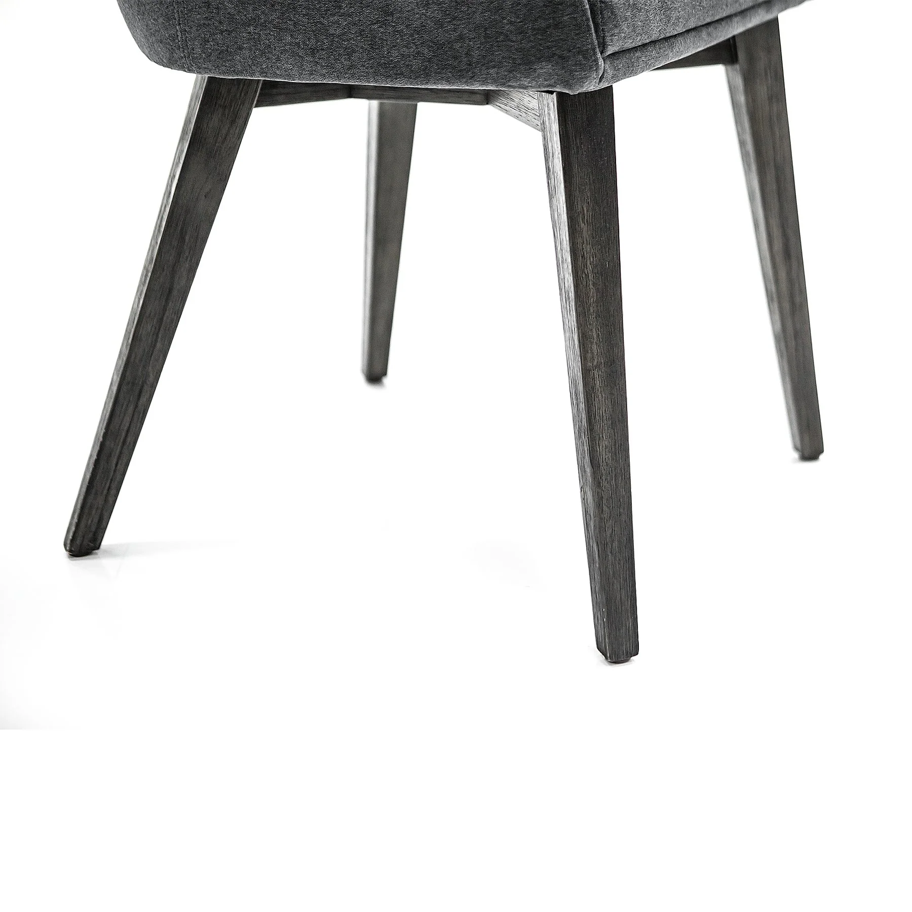Lileth Charcoal Upholstered Dining Chair - Set of 2 - Image 6