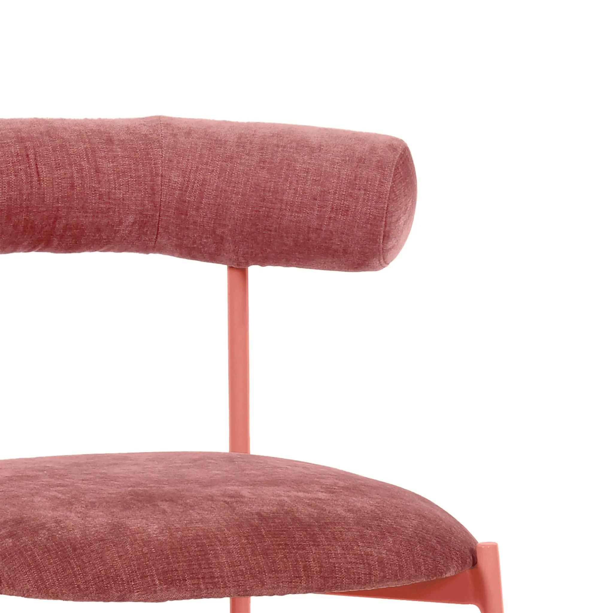 Liliana Mauve Performance Velvet Bar Stool - Image 5