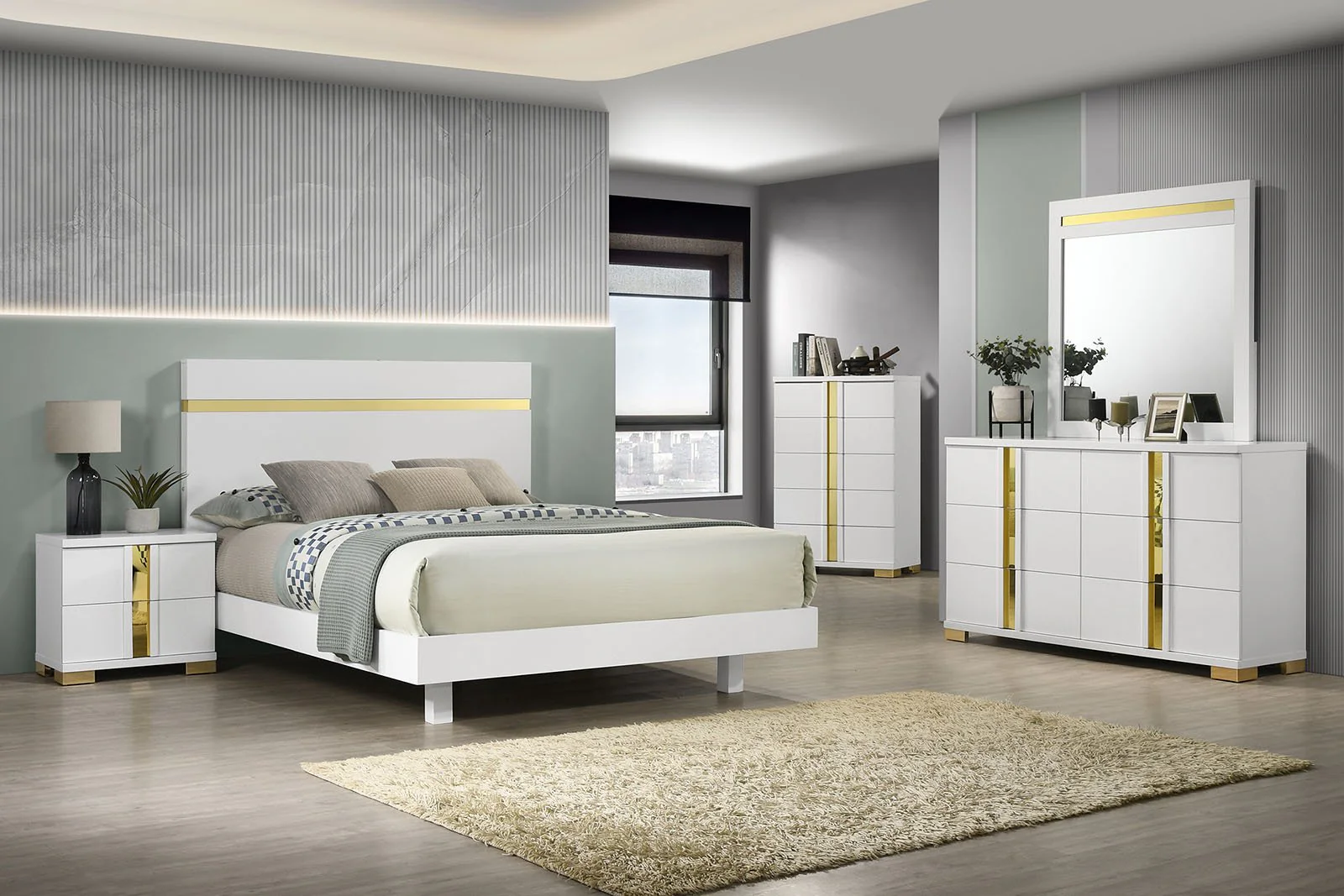 Lillestrom 4 Pc. Queen Bedroom Set - Image 2
