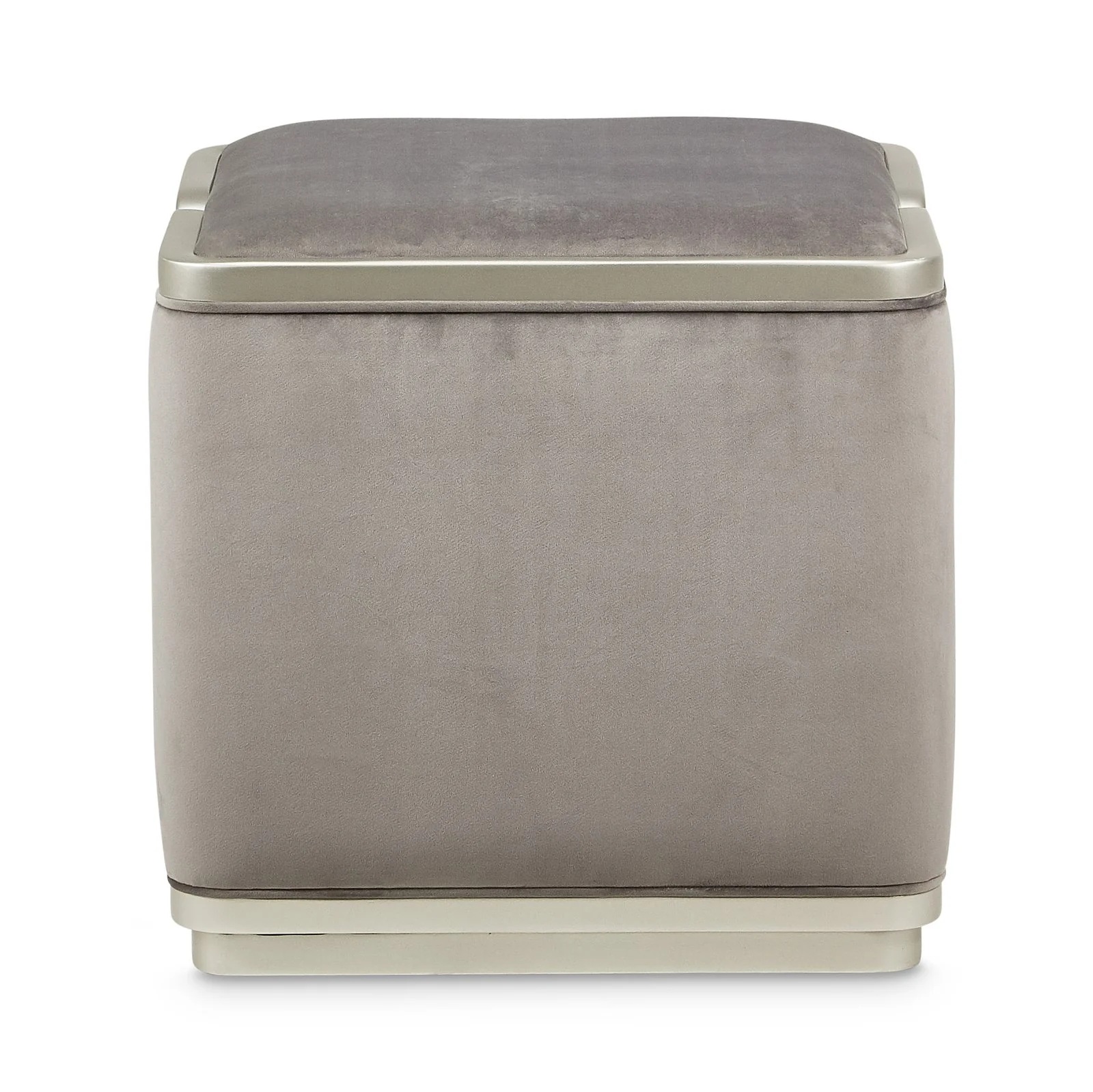 Linea Ottoman - Gray Pearl/SilverMist - Image 3