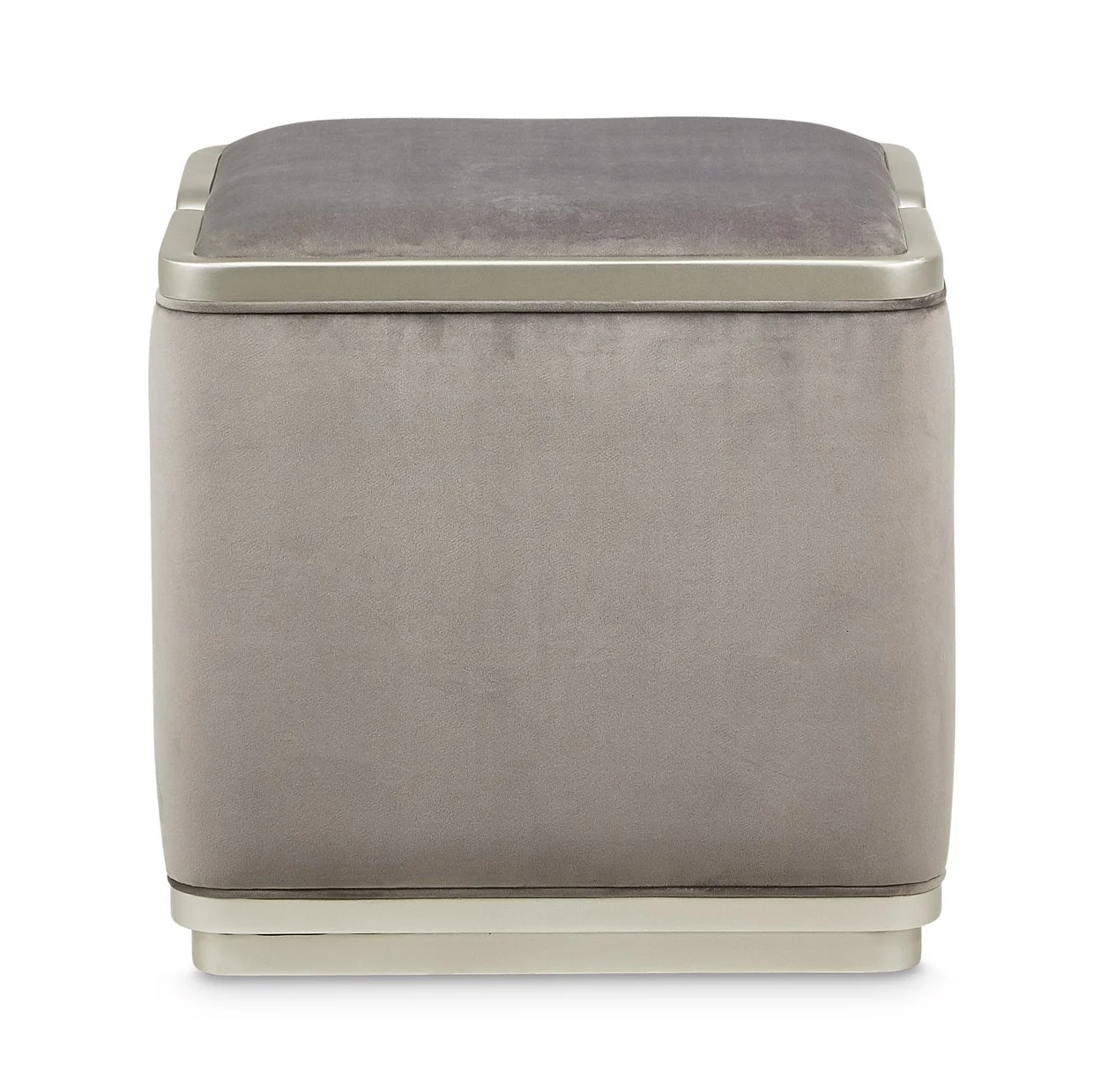 Linea Ottoman - Gray Pearl/SilverMist - Image 4
