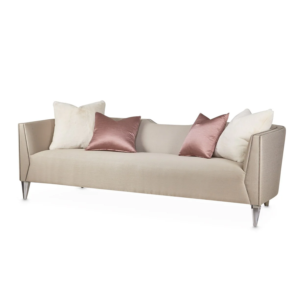 Linea Sofa - Metallic/Silver Mist - Image 3