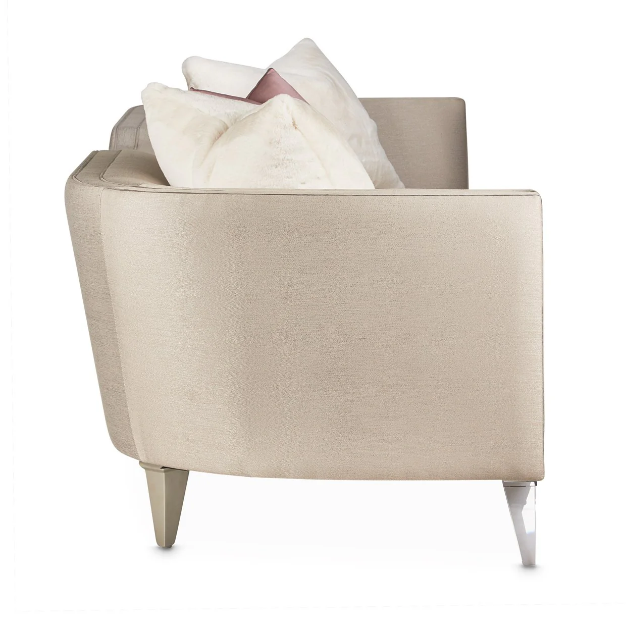 Linea Sofa - Metallic/Silver Mist - Image 8