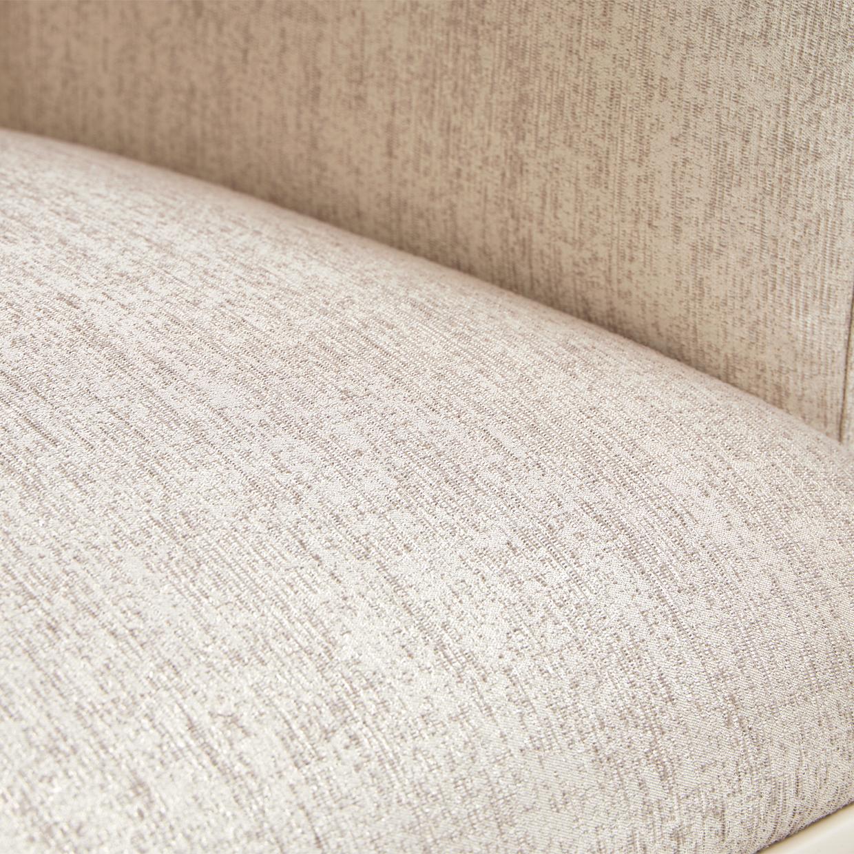 Lisbon Dining Arm Chair - Silken Matte Cream - Image 10