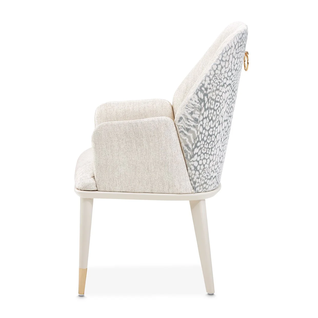 Lisbon Dining Arm Chair - Silken Matte Cream - Image 7