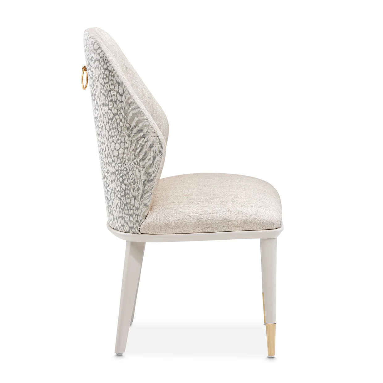 Lisbon Dining Side Chair - Silken Matte Cream - Image 3