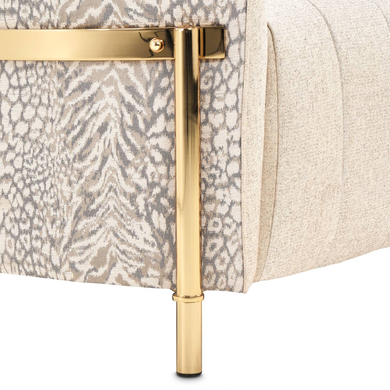 Lisbon Loveseat - Opal/Gold - Image 5