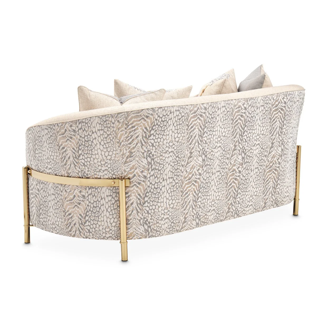 Lisbon Loveseat - Opal/Gold - Image 7