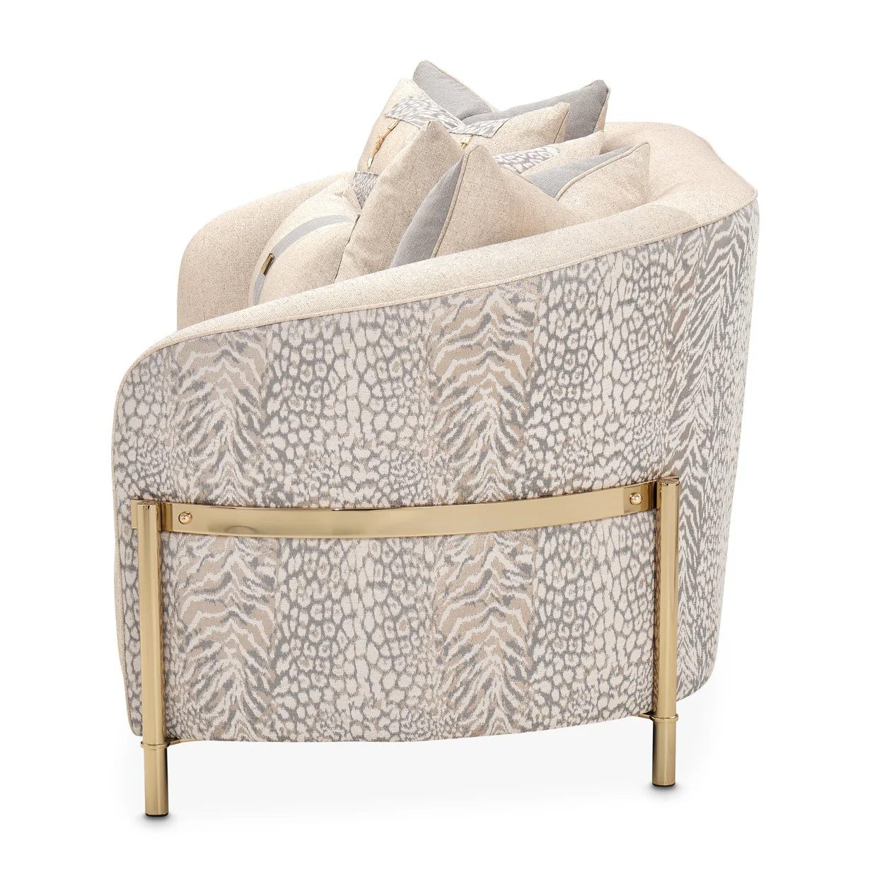 Lisbon Loveseat - Opal/Gold - Image 8