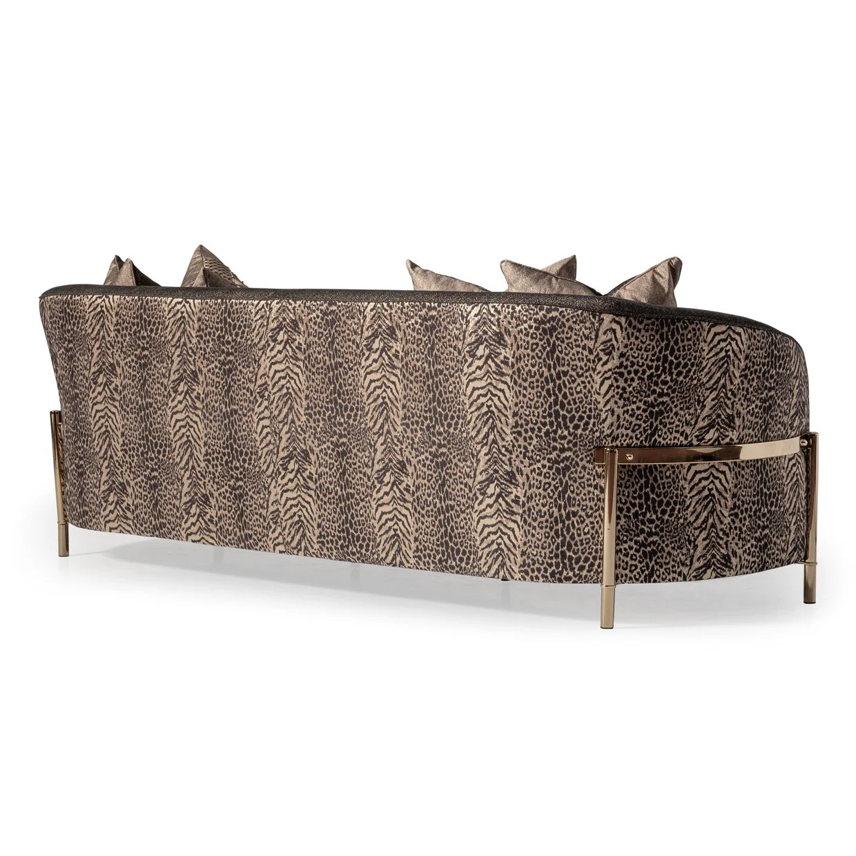Lisbon Sofa - Onyx/Gold - Image 6