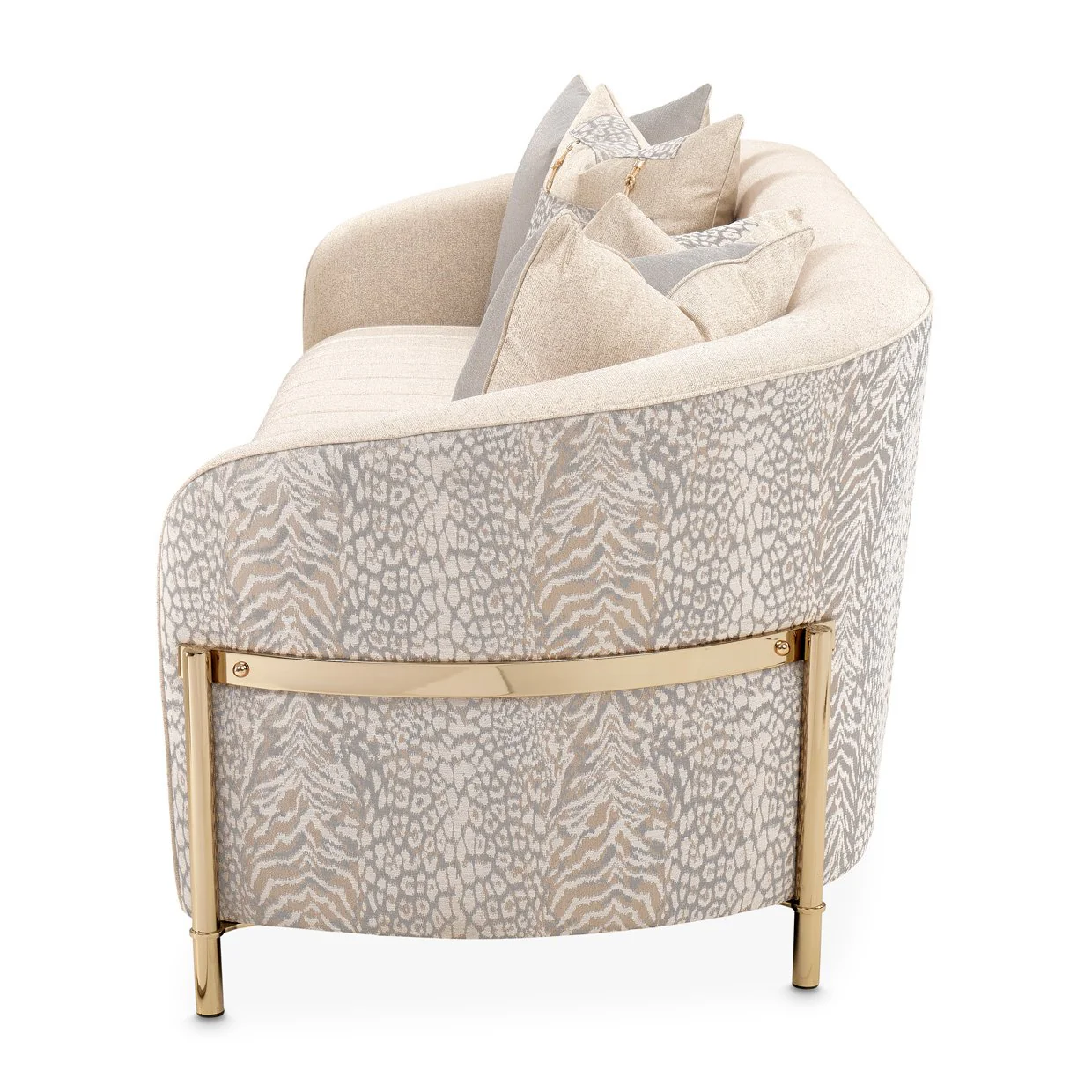Lisbon Sofa - Opal/Gold - Image 8