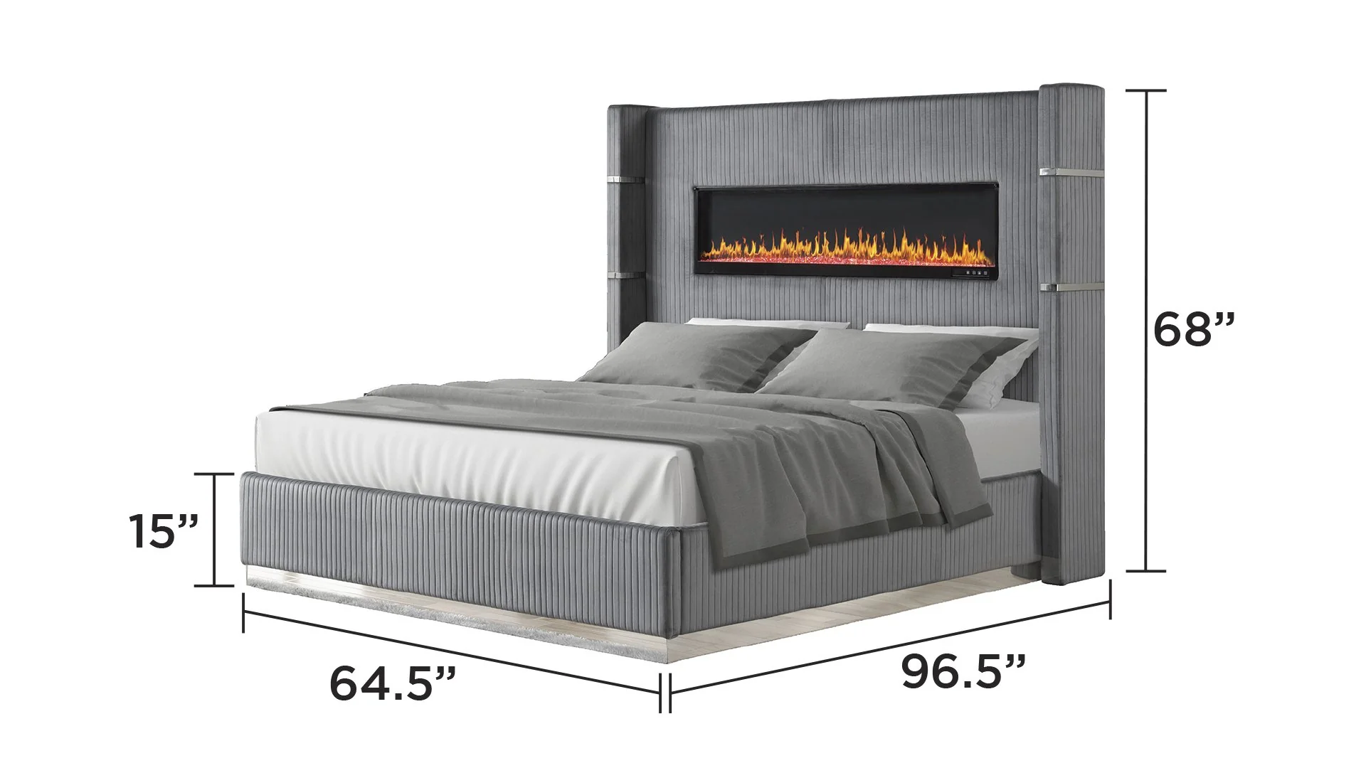 Lizelle Queen 5 Pc Bedroom Set Beige - Image 7