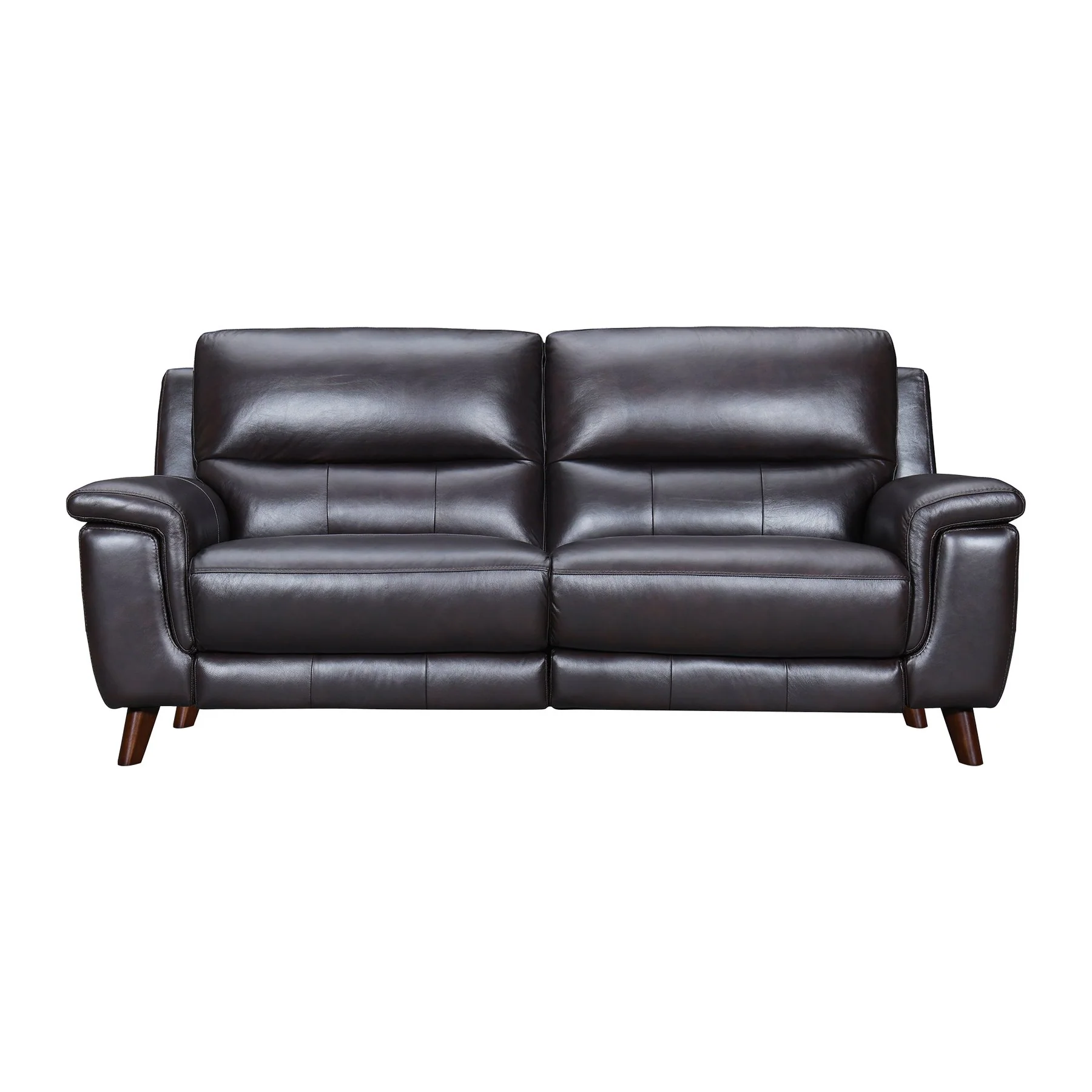 Lizette Brown Leather Power Recliner 3 Piece Living Room Set with USB - Image 2