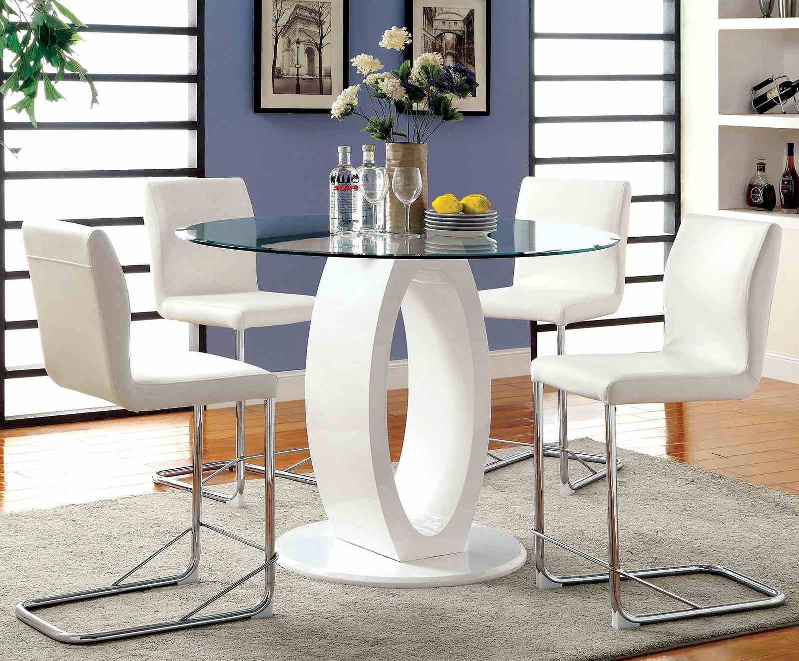 Lodia Ii 5 Pc. Round Counter Ht. Table Set - Image 2