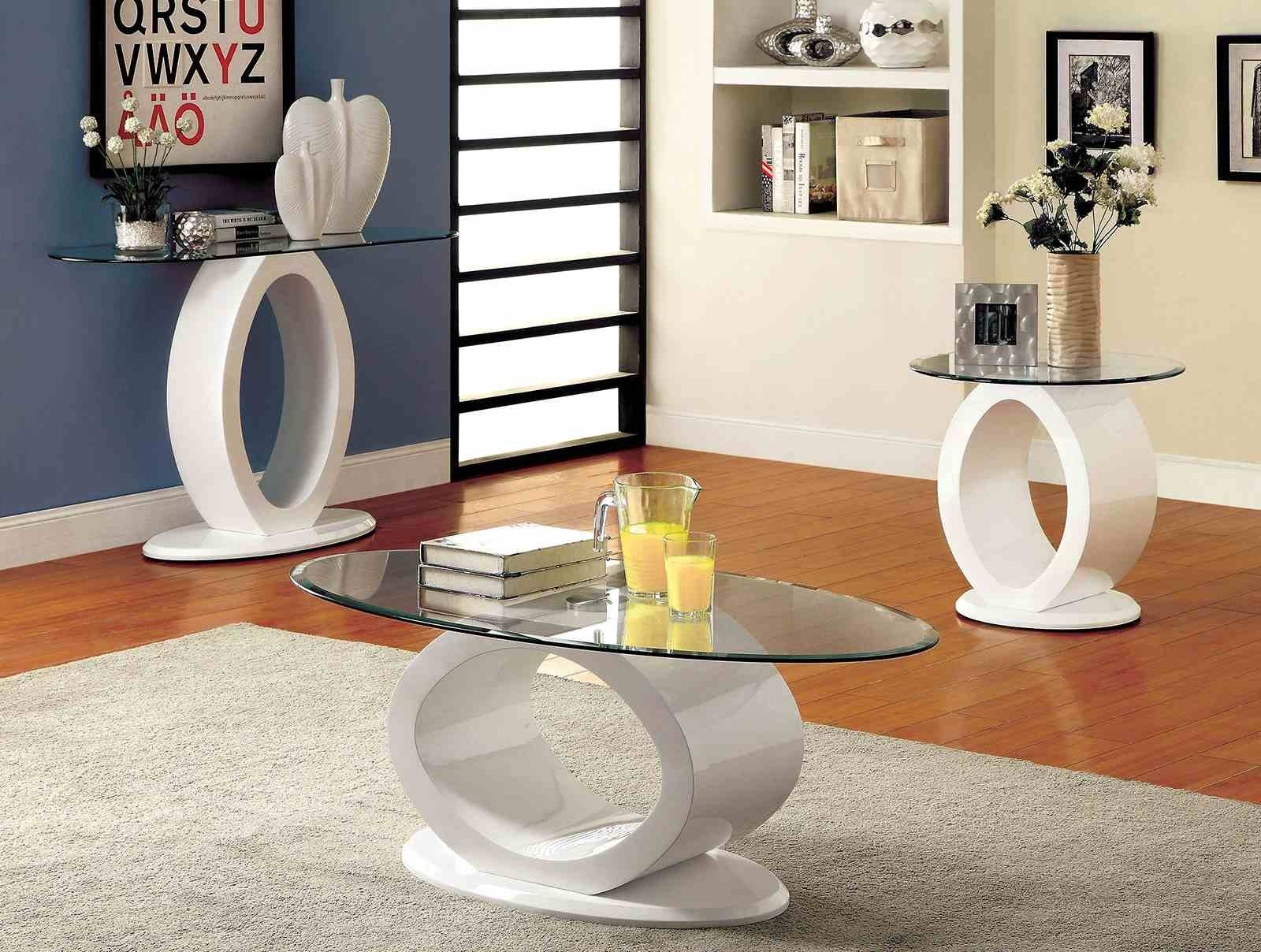 Lodia Iii Sofa Table, White - Image 2