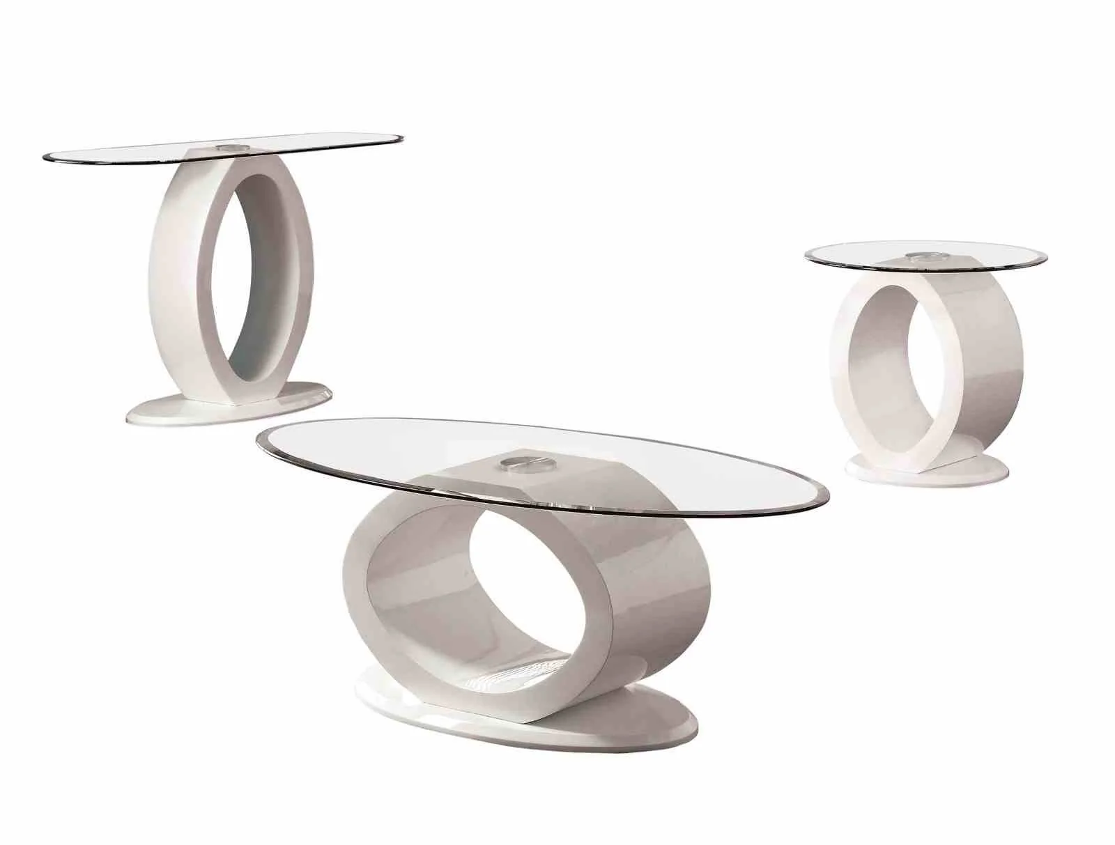Lodia Iii Sofa Table, White - Image 3