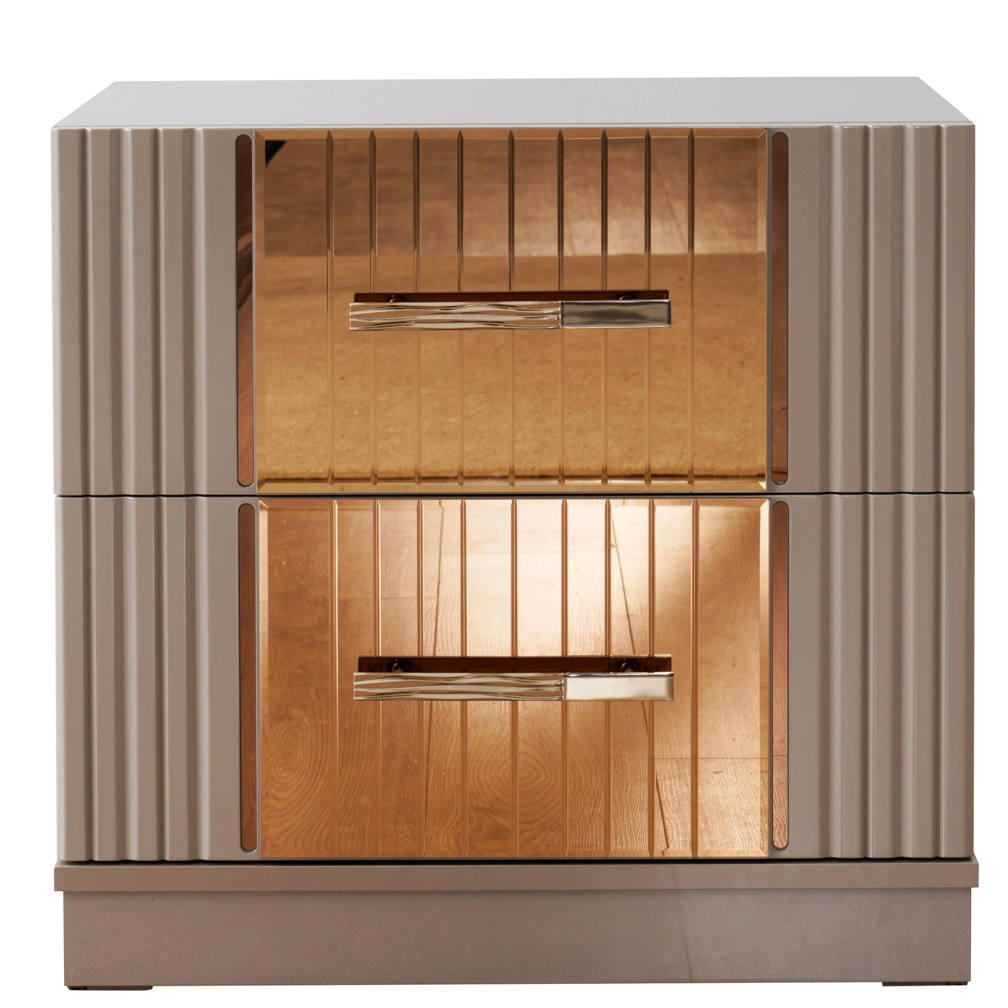 Lorenzo King 5 Pc Bedroom Set River Sand - Image 14