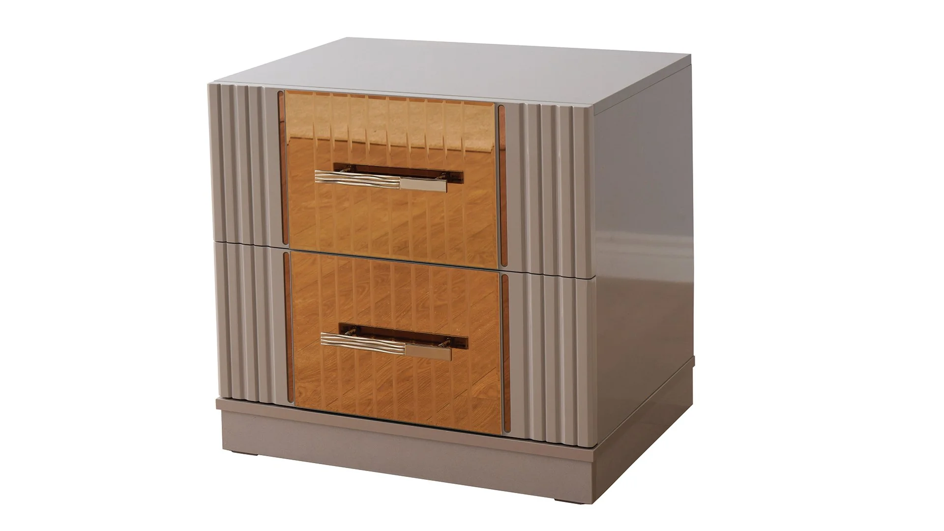 Lorenzo Queen 5 Pc Bedroom Set River Sand - Image 15