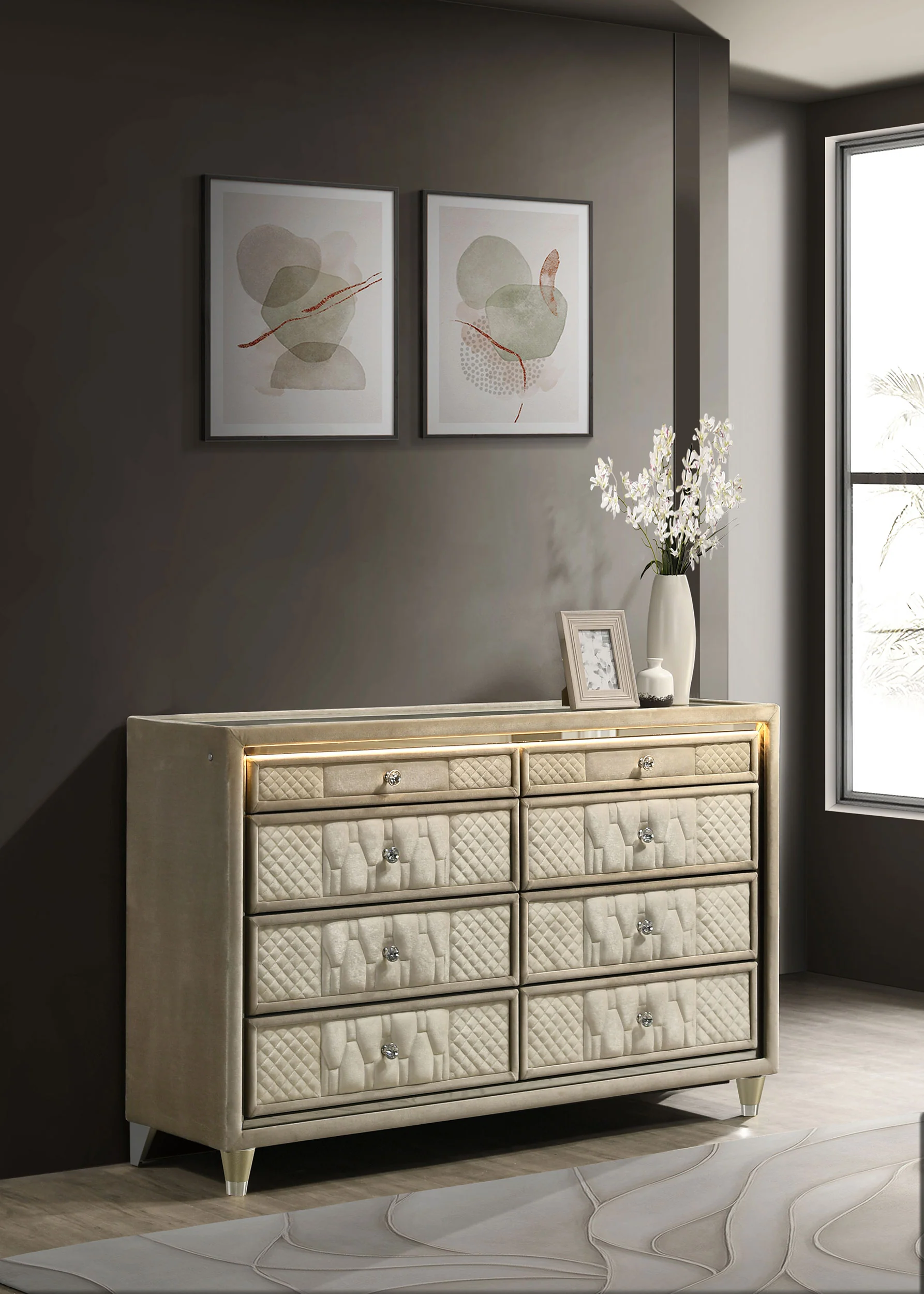 Lorient LED Dresser - Image 2