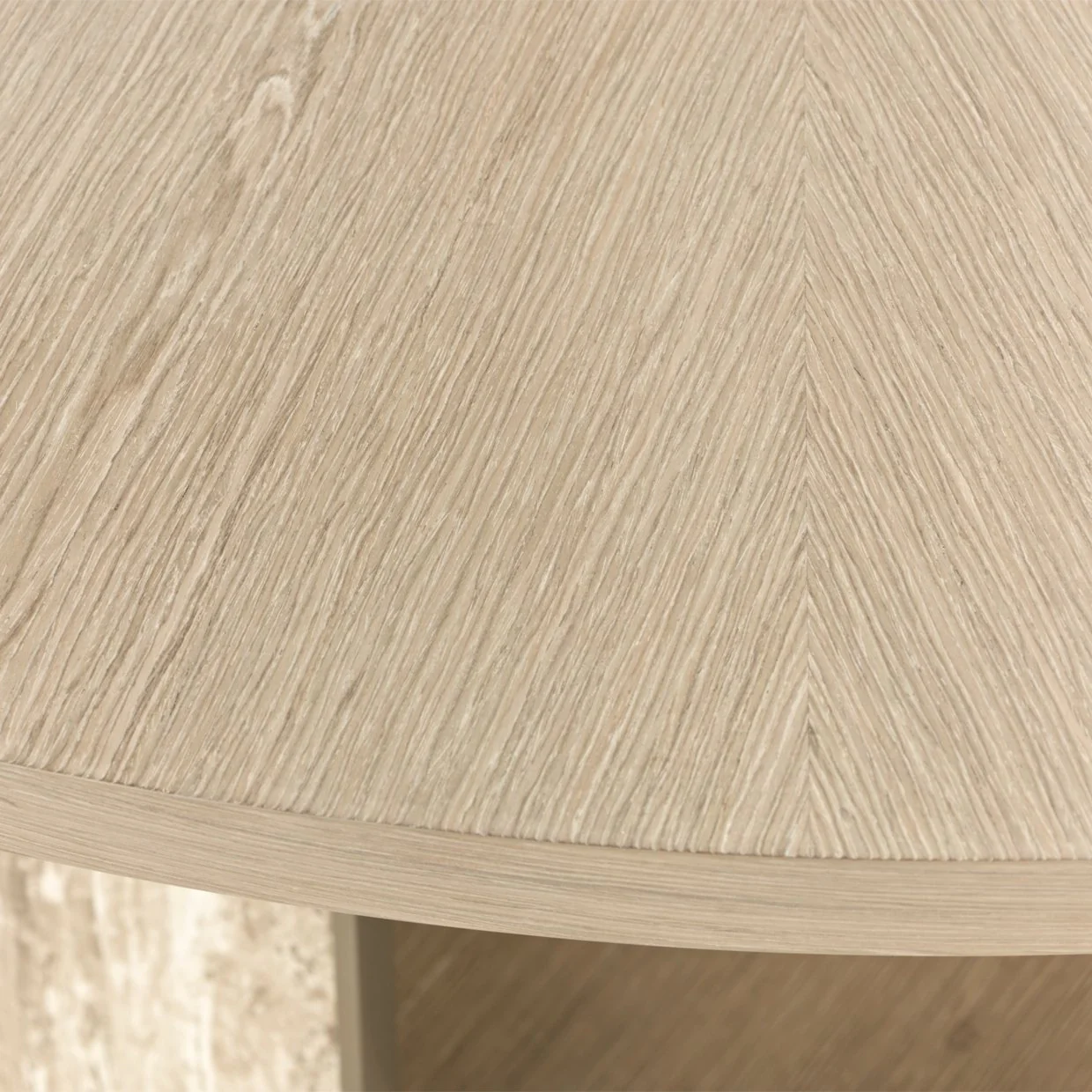 Lotus Bay 60" Round Dining Table - Sand - Image 4
