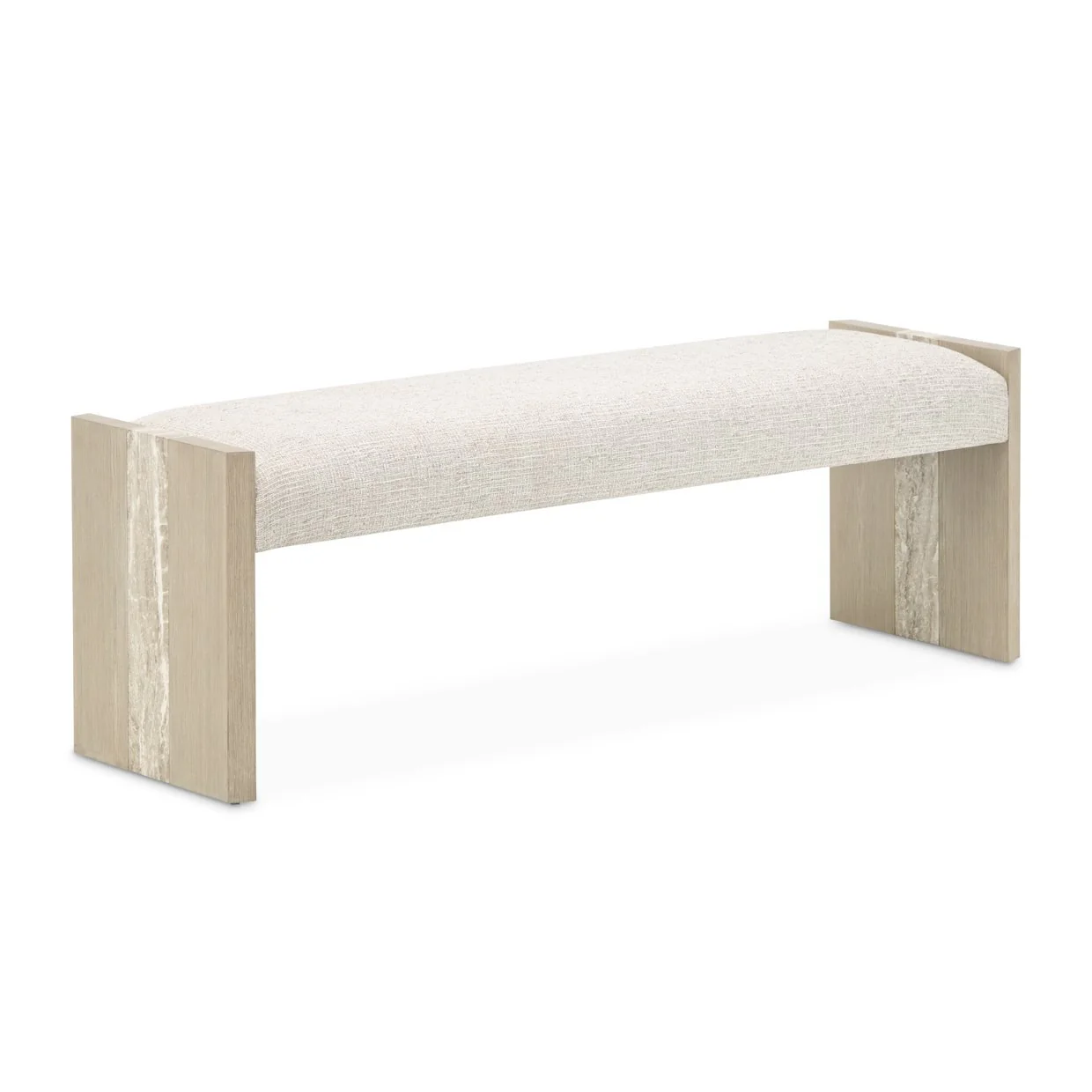 Lotus Bay Bench - Sand - Image 2