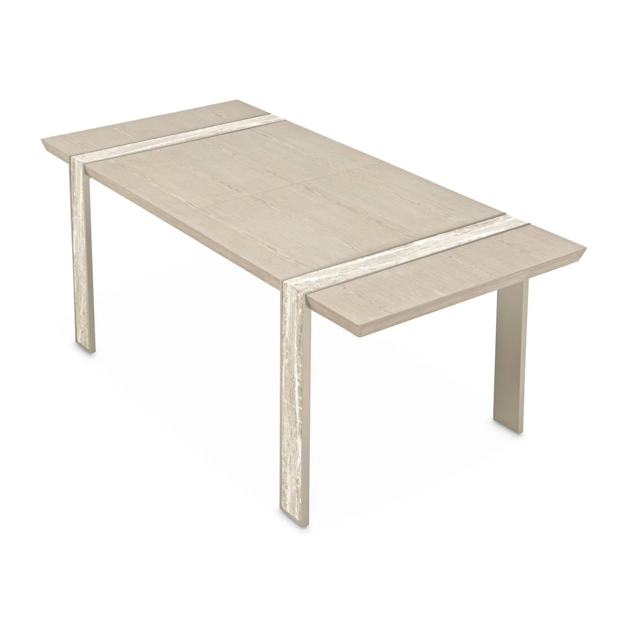 Lotus Bay Narrow Rectangular Dining Table - Sand - Image 6