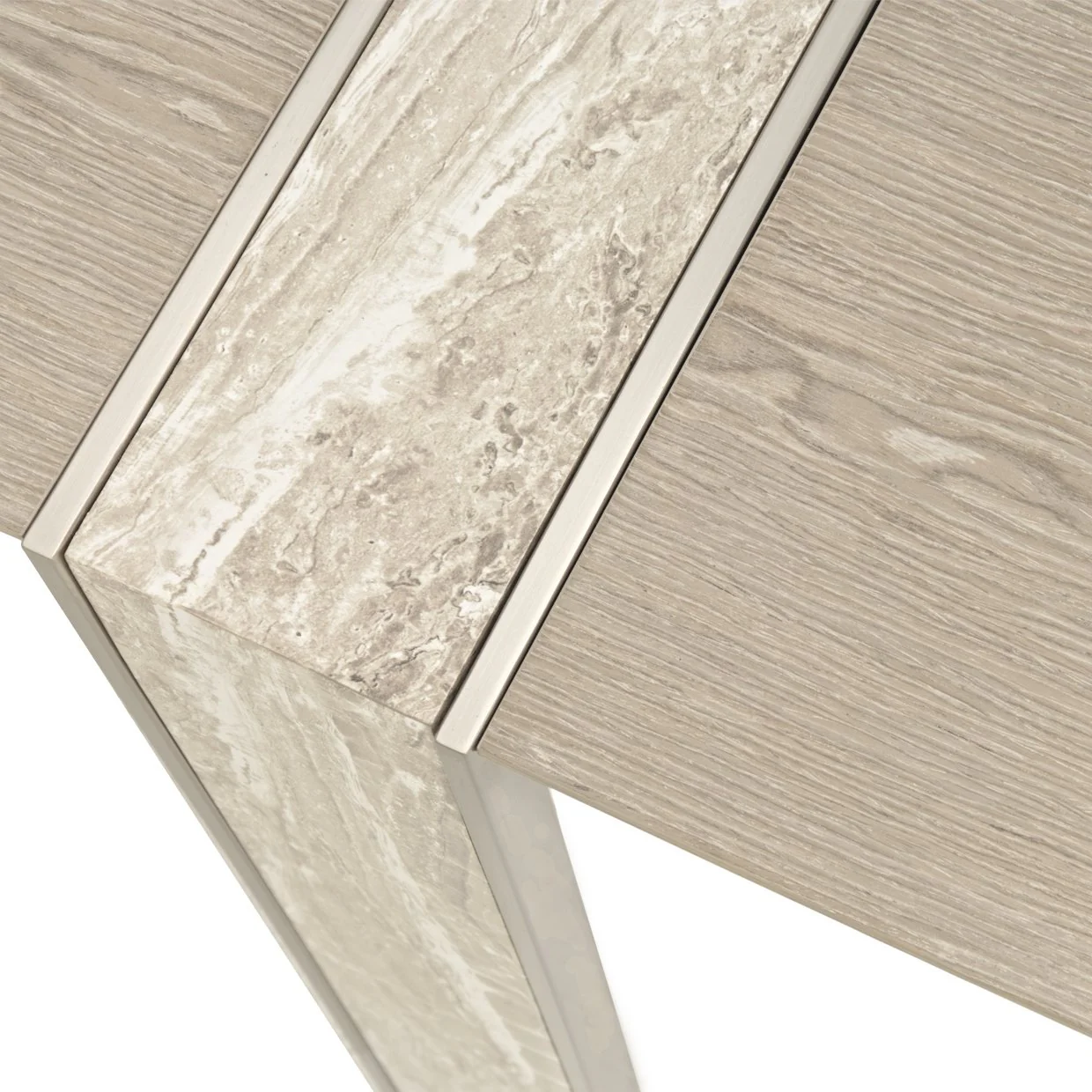 Lotus Bay Narrow Rectangular Dining Table - Sand - Image 7