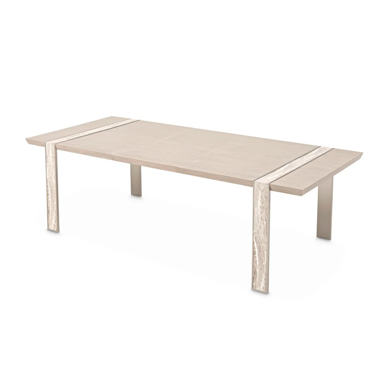 Lotus Bay Wide Rectangular Dining Table - Sand - Image 5