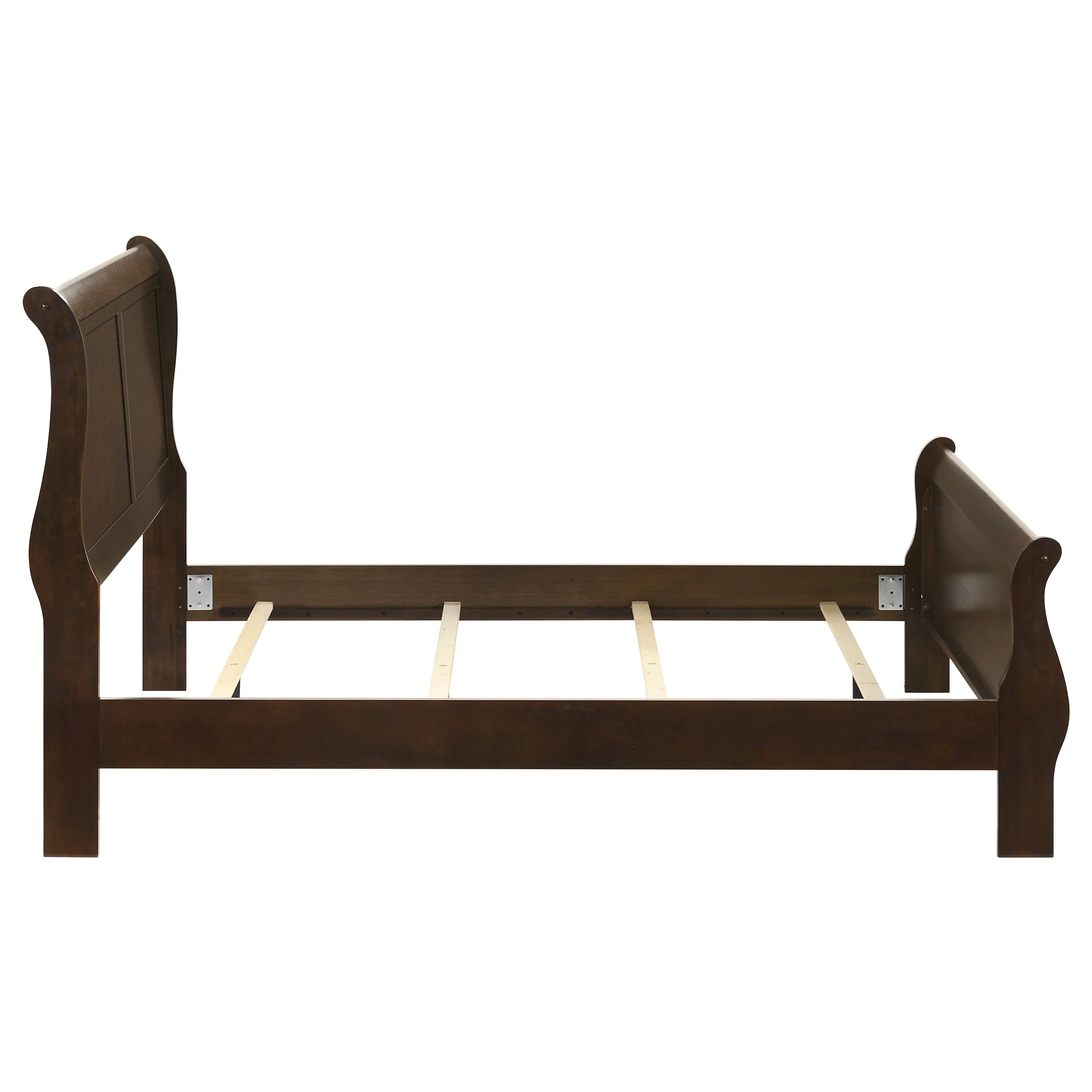 Louis Philippe Sleigh Panel Bed - Image 24
