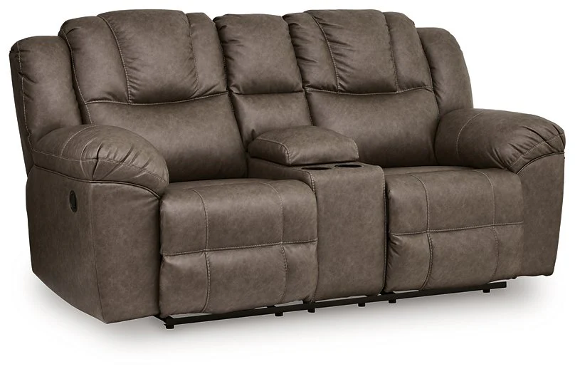 Lowilla Reclining Loveseat with Console - Image 5