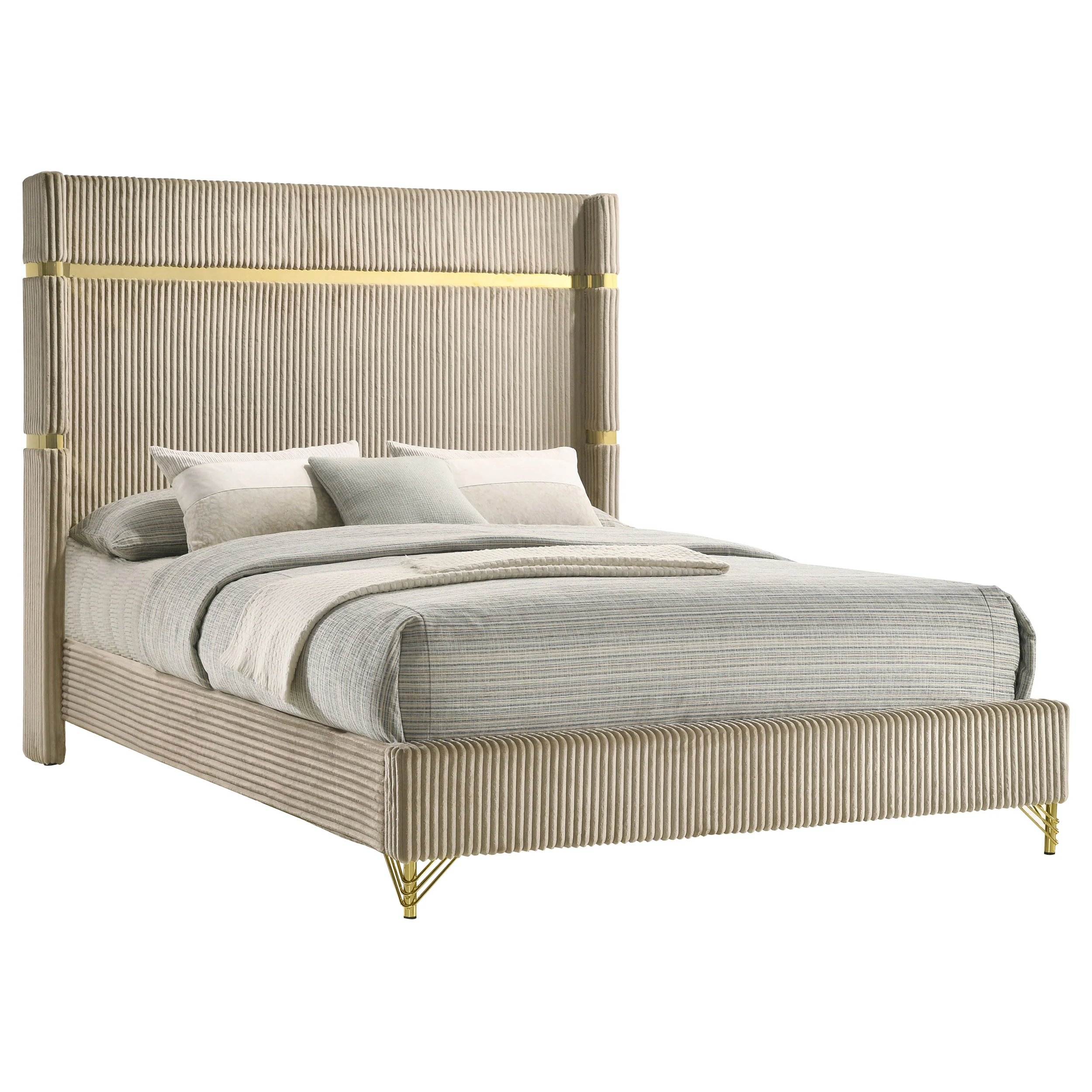 Lucia Wingback Bed - Image 24
