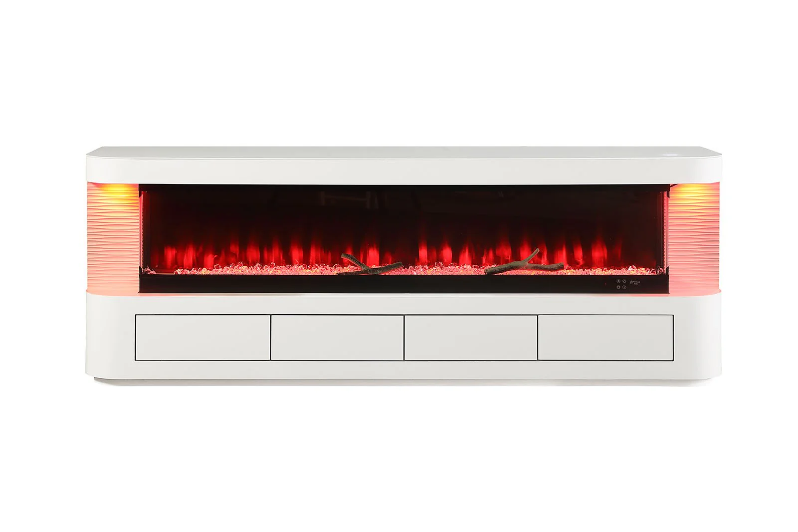 Luken 71" TV Stand w/ Electric Fireplace - Image 9