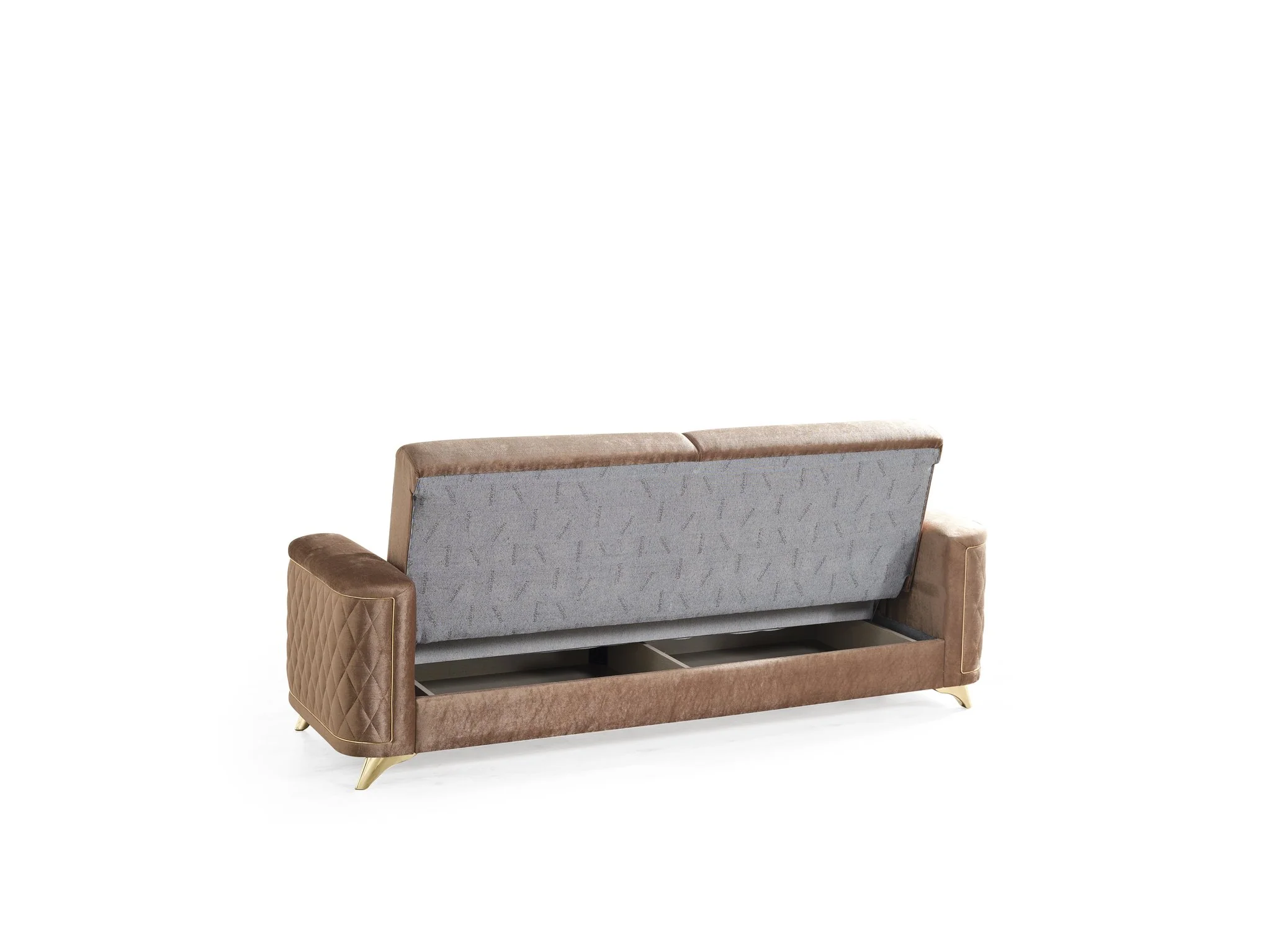 Luna 3 Pc Living Room set Copper - Image 4
