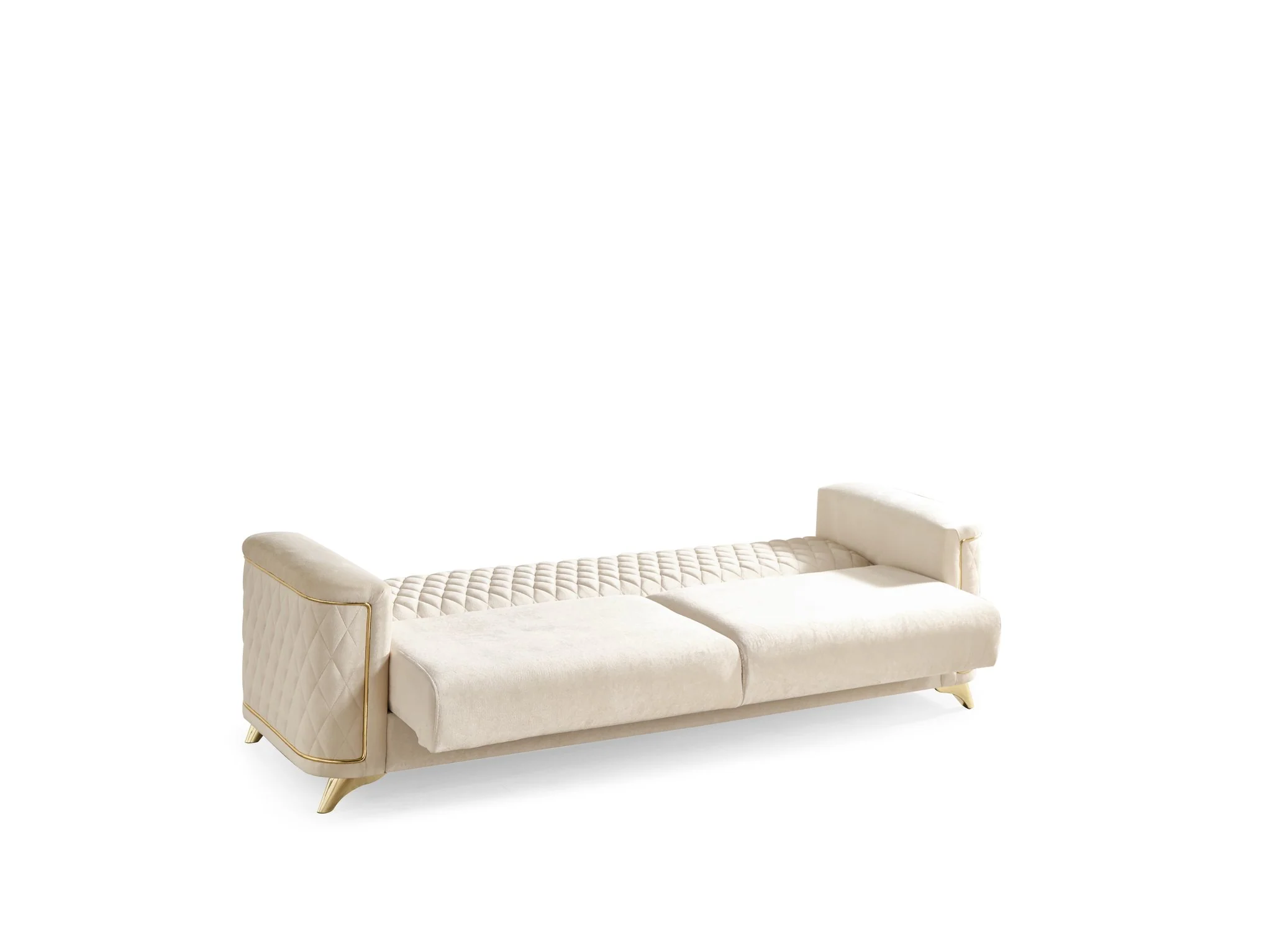 Luna 3 Pc Living Room set Ivory - Image 8