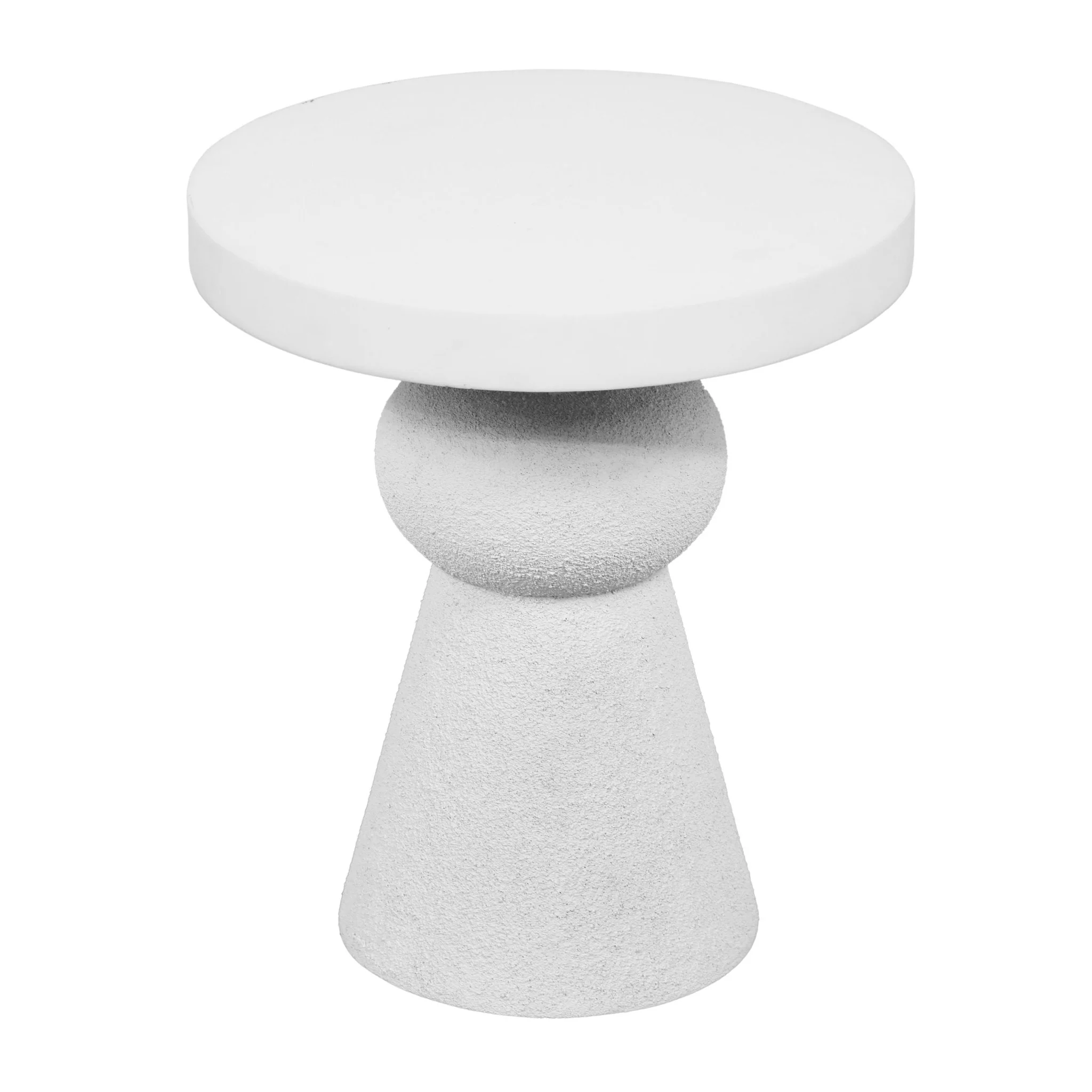Lupita White Side Table - Image 3