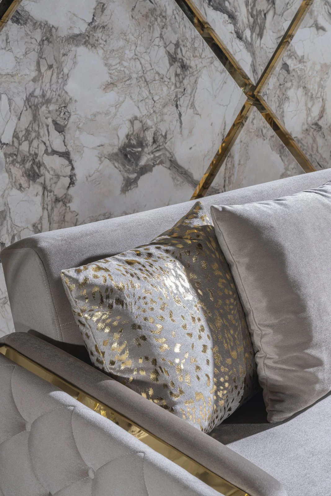 Lust 2PC Living Room Set Taupe - Image 4