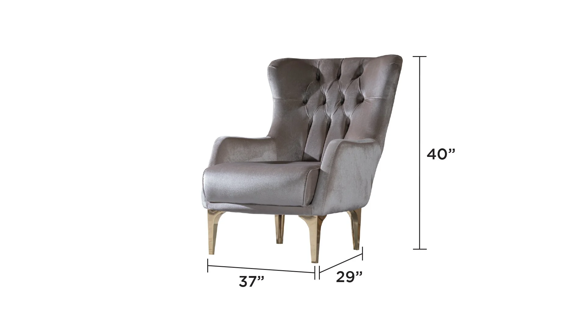 Lust 3 Pc Living Room set Taupe - Image 13