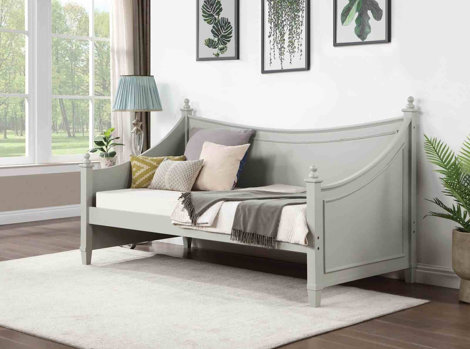 Lycoris Twin Daybed, Light Gray - Image 3