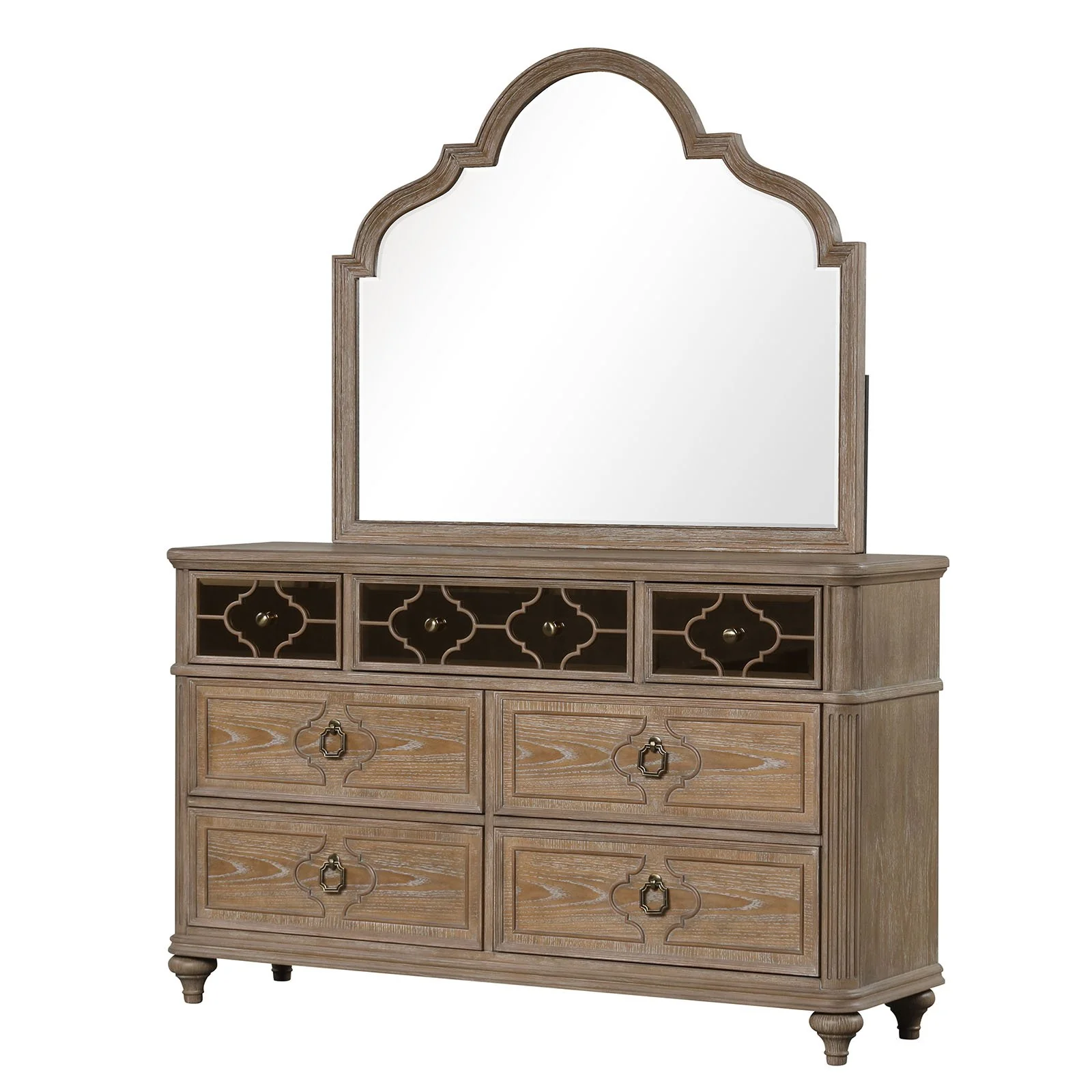 Lyris Dresser, Rustic Oak - Image 3
