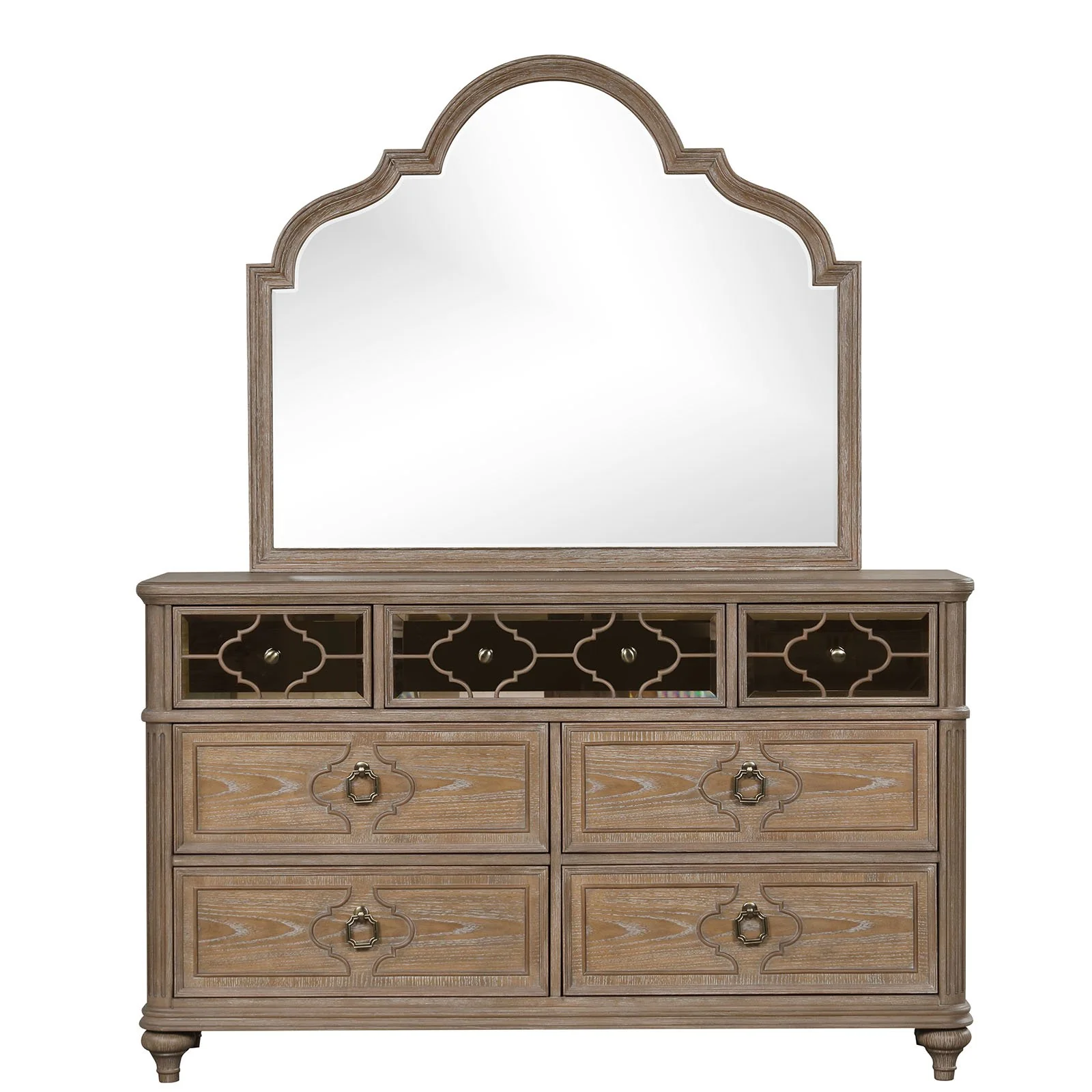 Lyris Dresser, Rustic Oak - Image 4