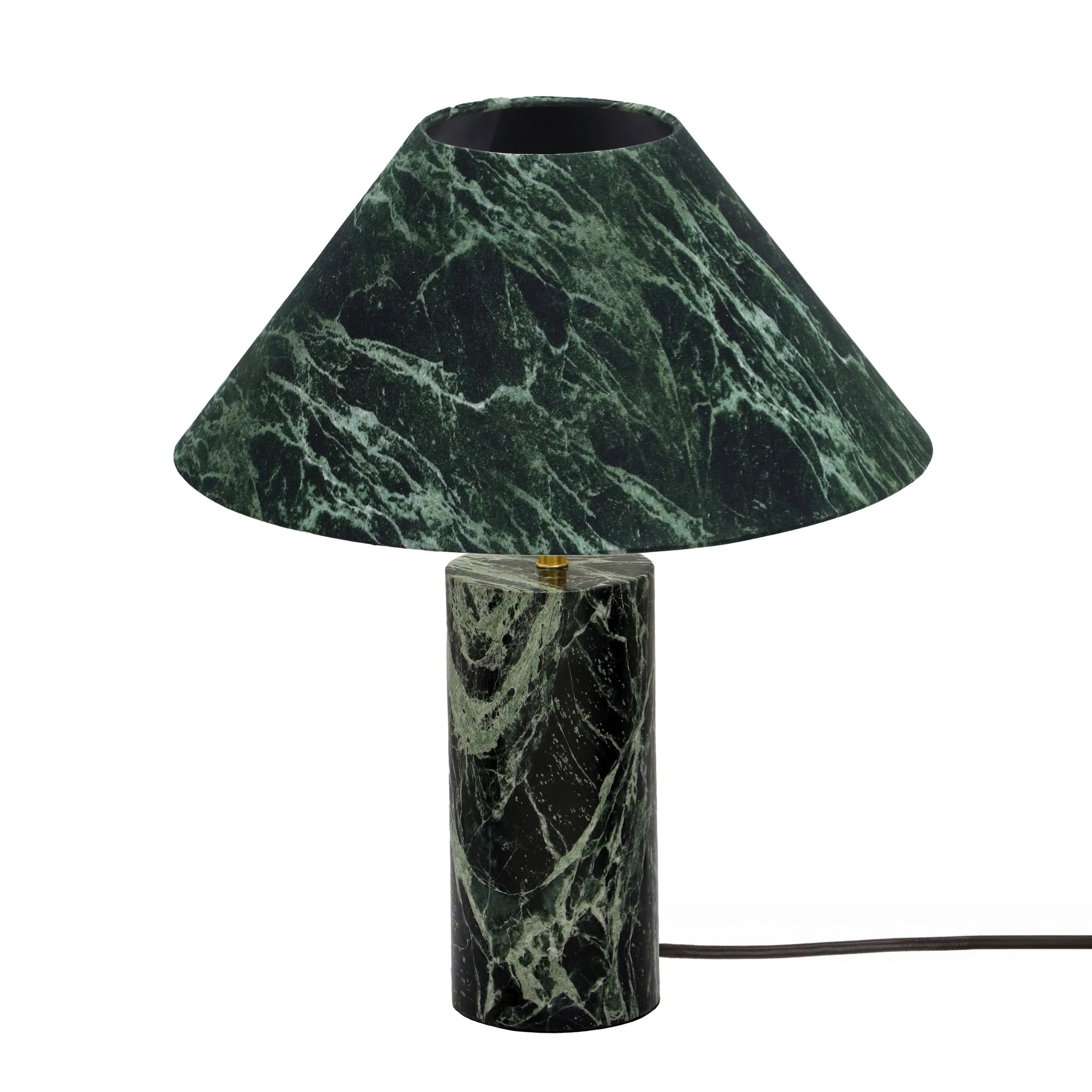 Mable Spider Green Marble Table Lamp - Image 3