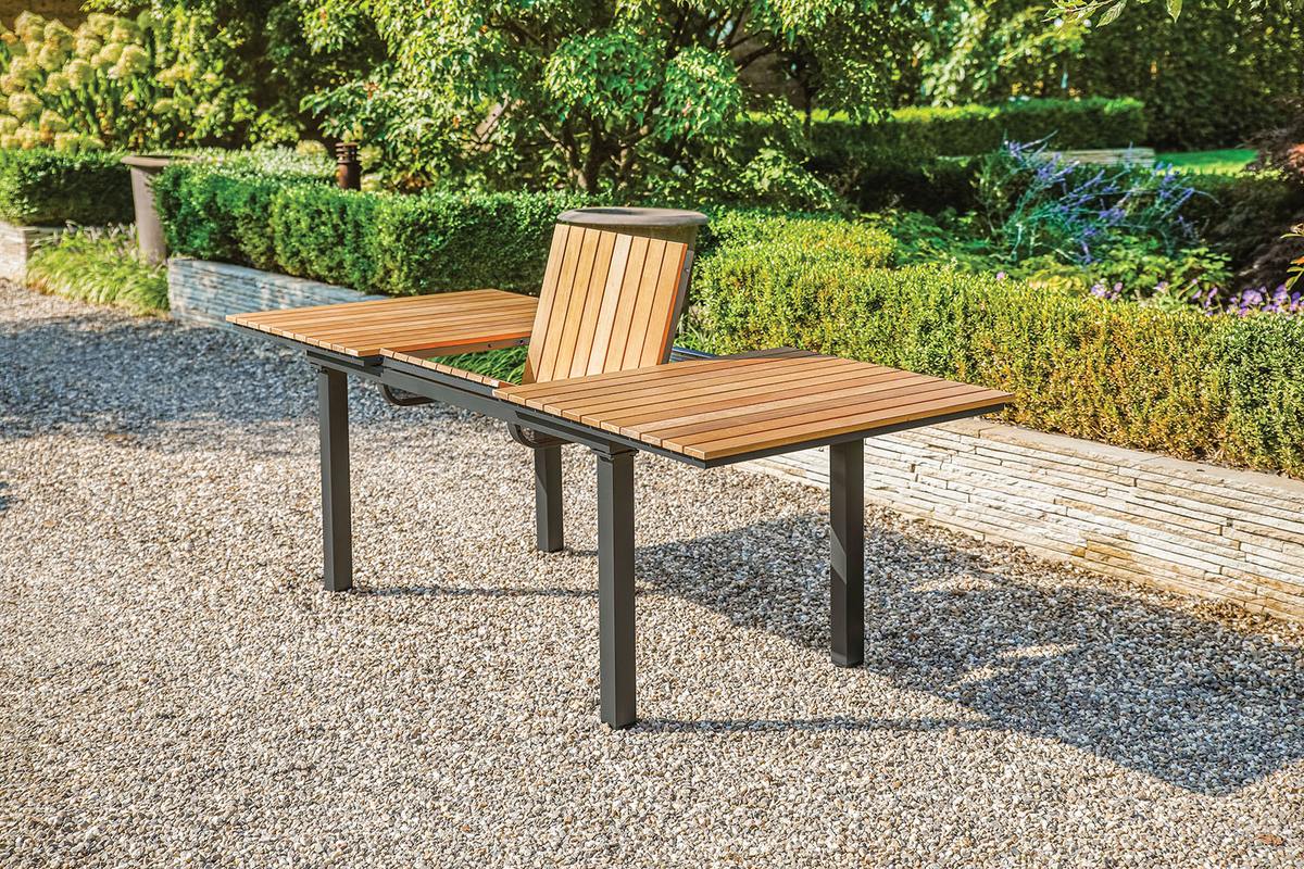 Mackay 7 Pc. Patio Dining Set w/ 2 Ottomans - Image 3