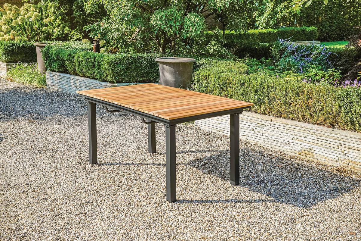 Mackay 7 Pc. Patio Dining Set w/ 2 Ottomans - Image 5