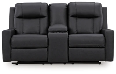 Mackmenville Reclining Loveseat with Console - Image 12