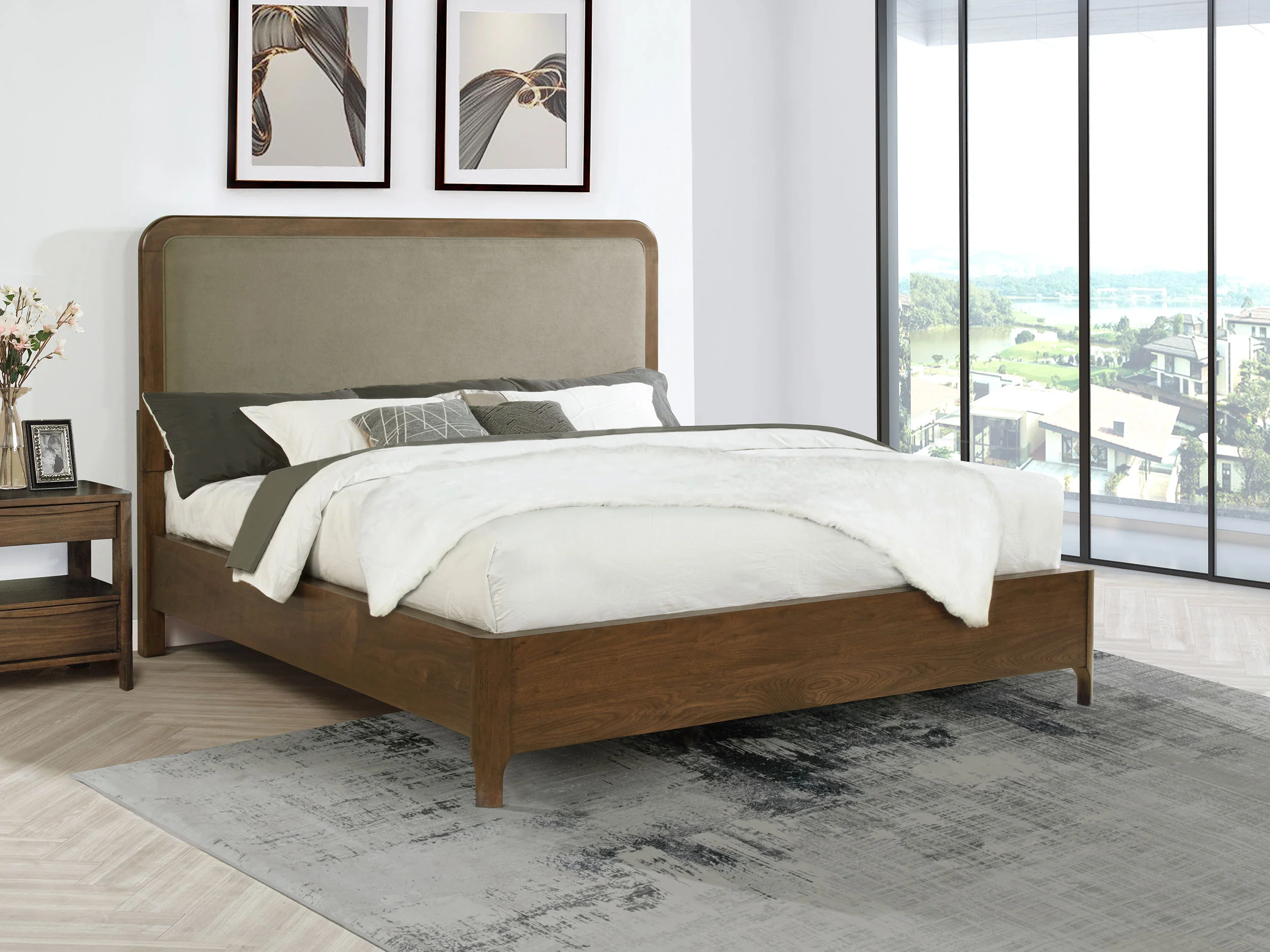 Maderia Panel Bed - Image 24