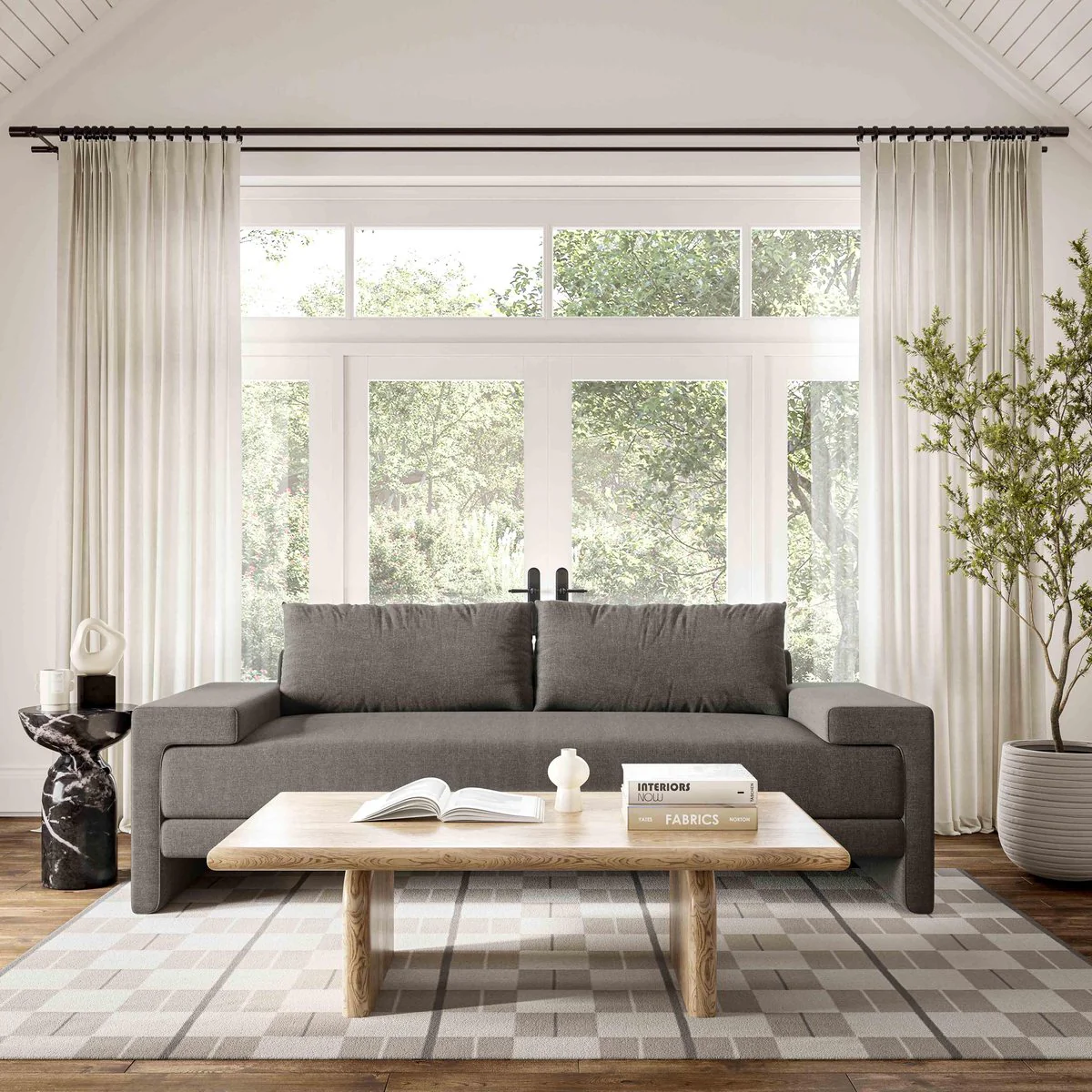 Maeve Slate Loveseat - Image 2