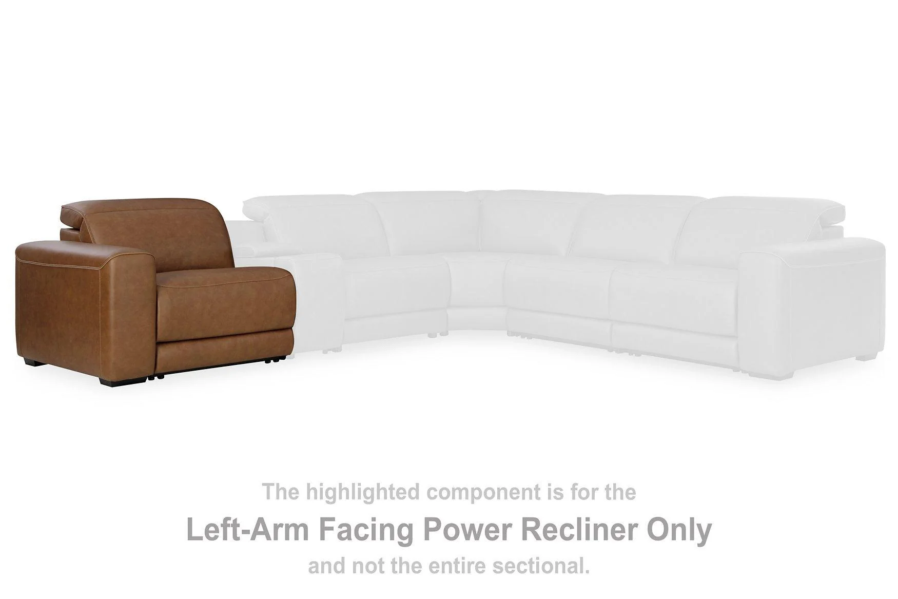 Magic Man Power Reclining Sectional Sofa - Image 2