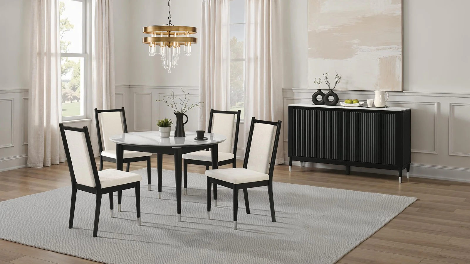 Maidstone 5 Pc. Round Dining Table Set - Image 2