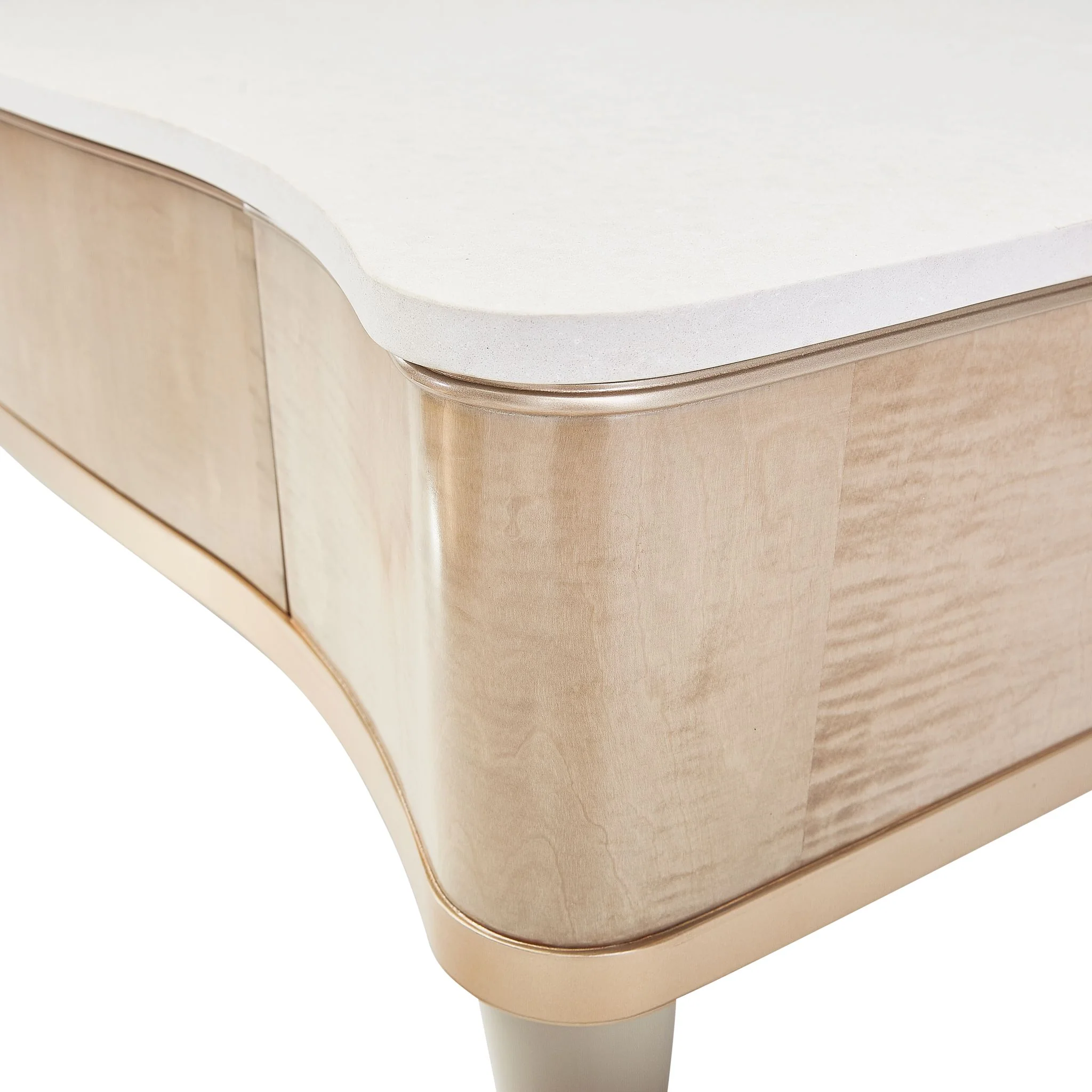 Malibu Crest Rectangular Cocktail Table - Blush - Image 5