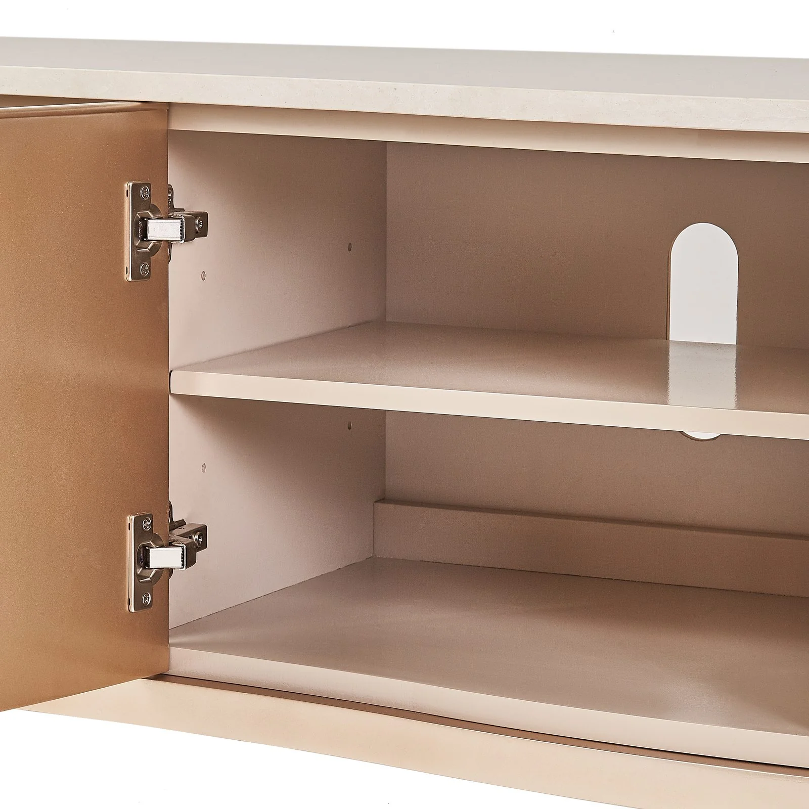 Malibu Crest TV Console - Blush - Image 9